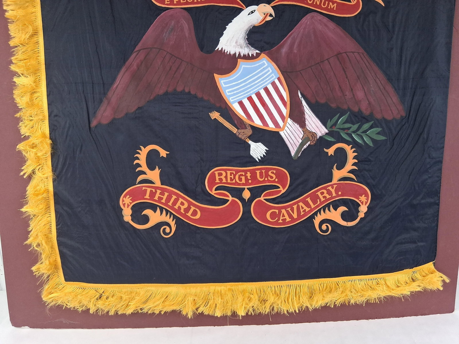 US Army 3rd Cavalry Regiment Standard w/ Eagle - 3