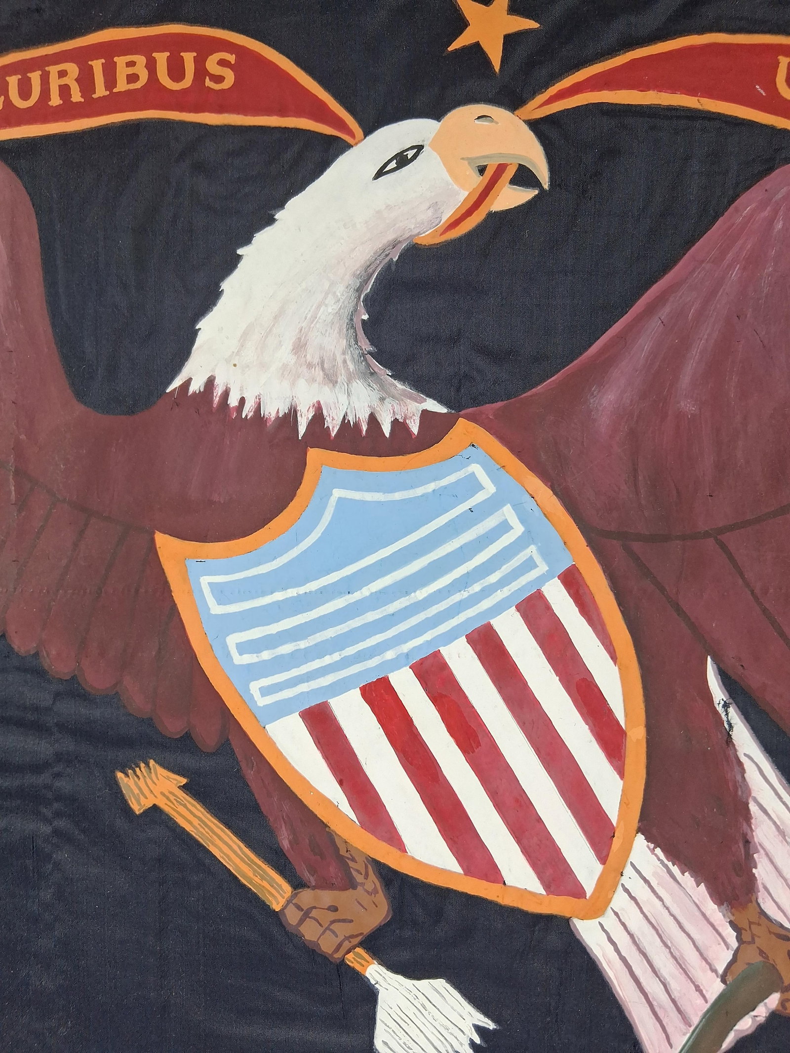 US Army 3rd Cavalry Regiment Standard w/ Eagle - 4
