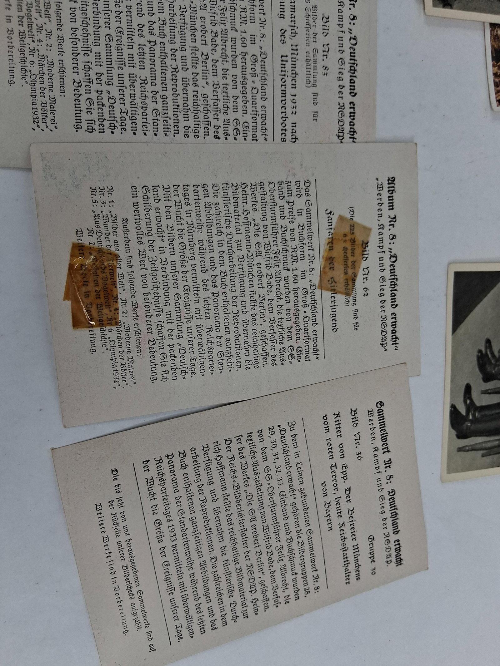 Third Reich Propaganda Cigarette Cards - 13
