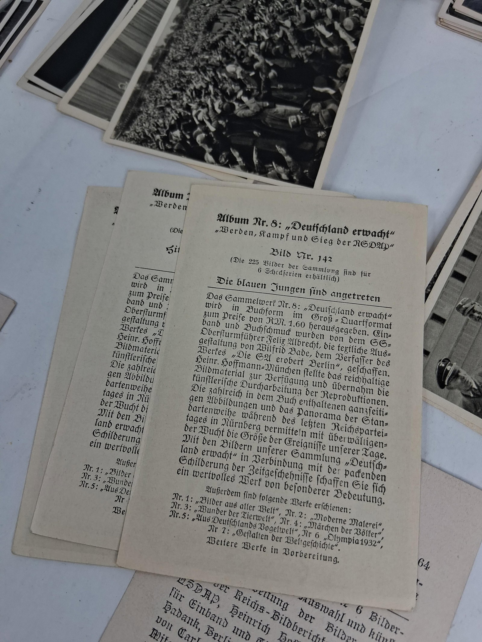 Third Reich Propaganda Cigarette Cards - 14