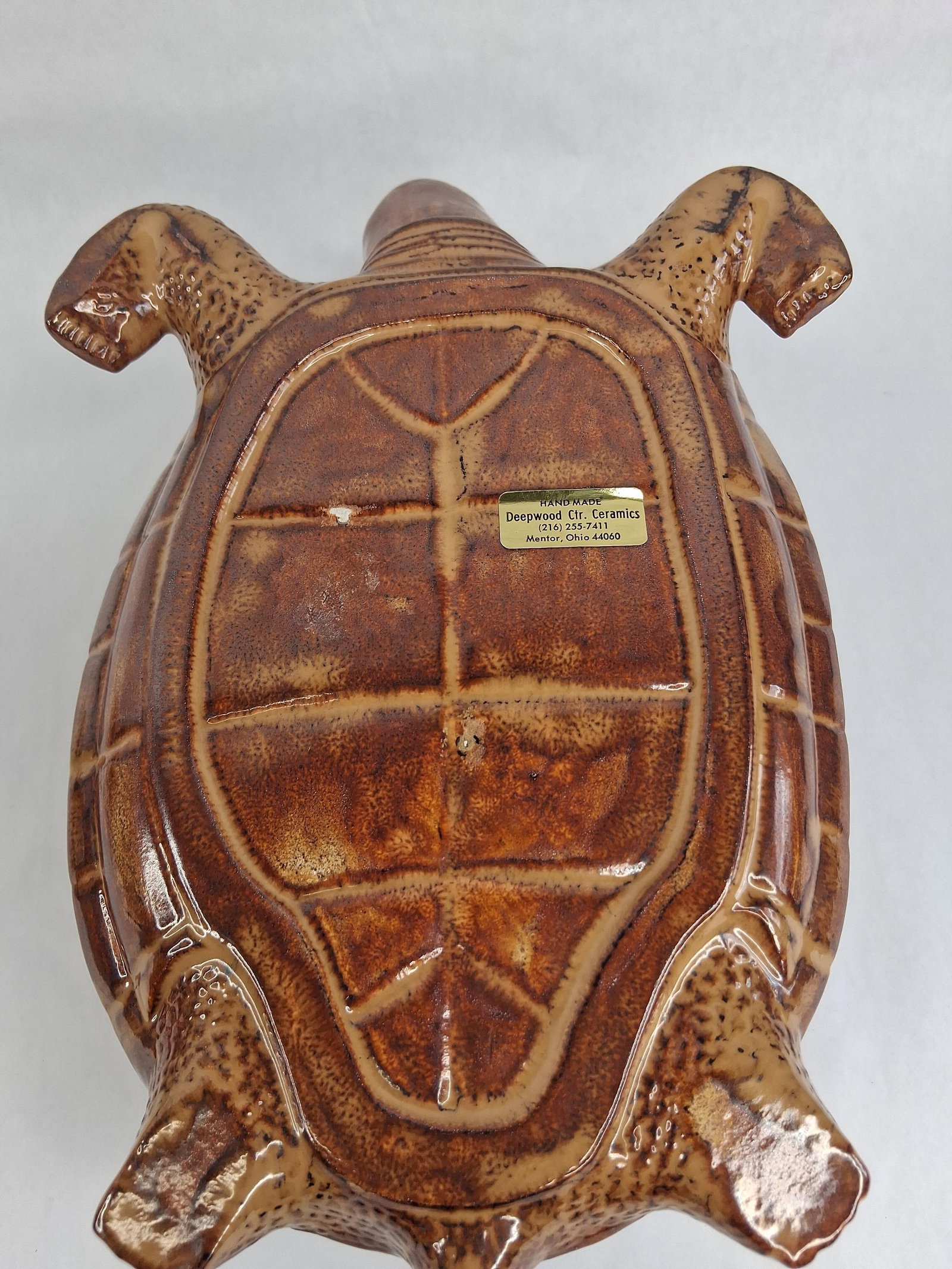 Two Ceramic Turtle Decorative Items - 4