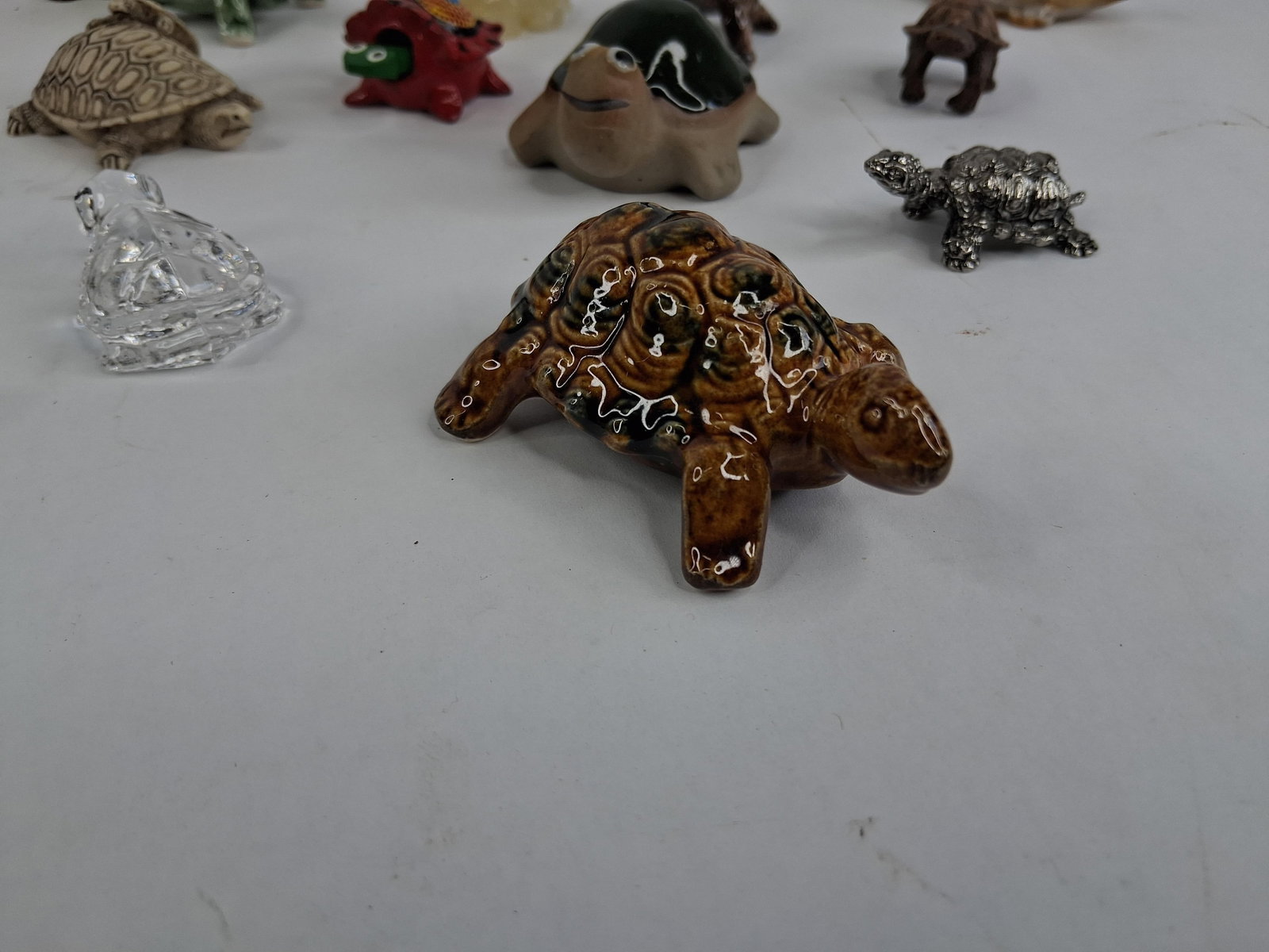 21 Turtle & Tortoise Figurines, Mixed Materials - 2