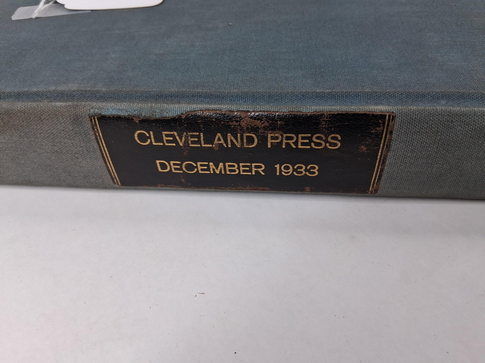 The Cleveland Press: Dec 1933 Bound Archive Volume (1 of 12)