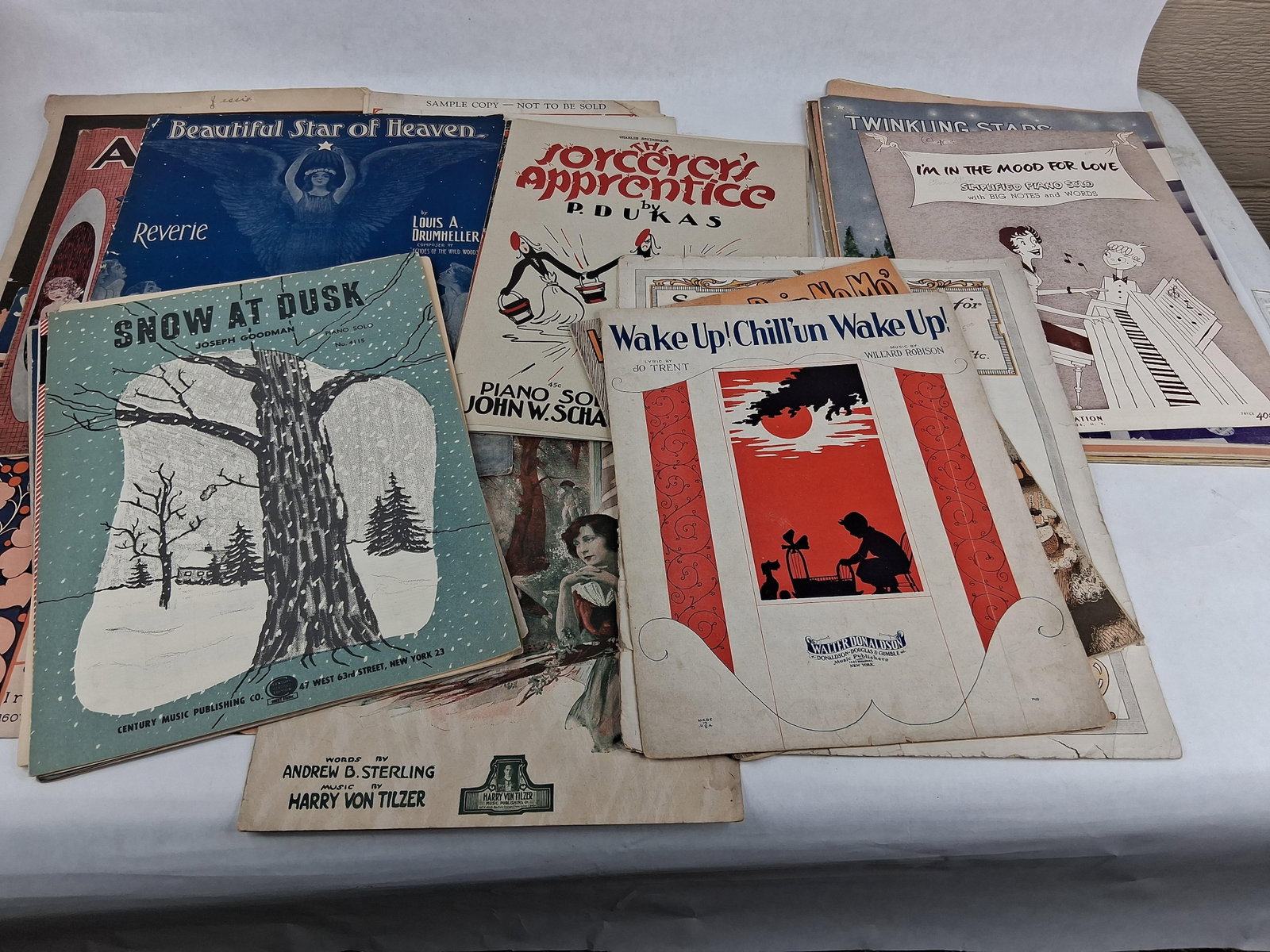 Sheet Music, Various Publishers, c. 1900-1956 (1 of 9)