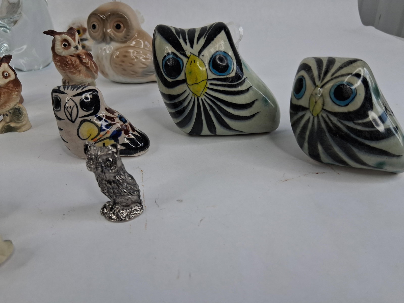 Owl Figurines & Mixed Material Objects - 10