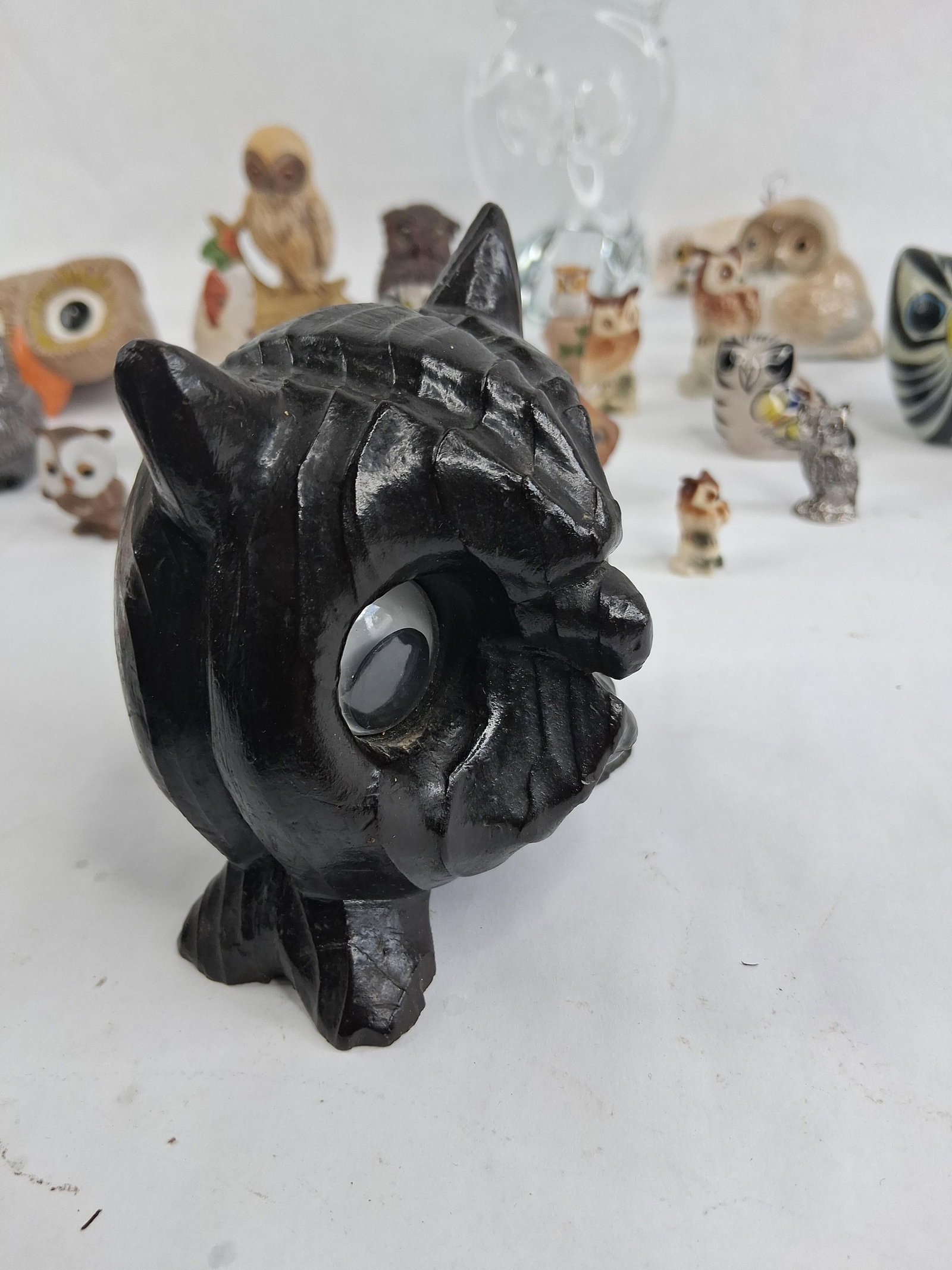 Owl Figurines & Mixed Material Objects - 5