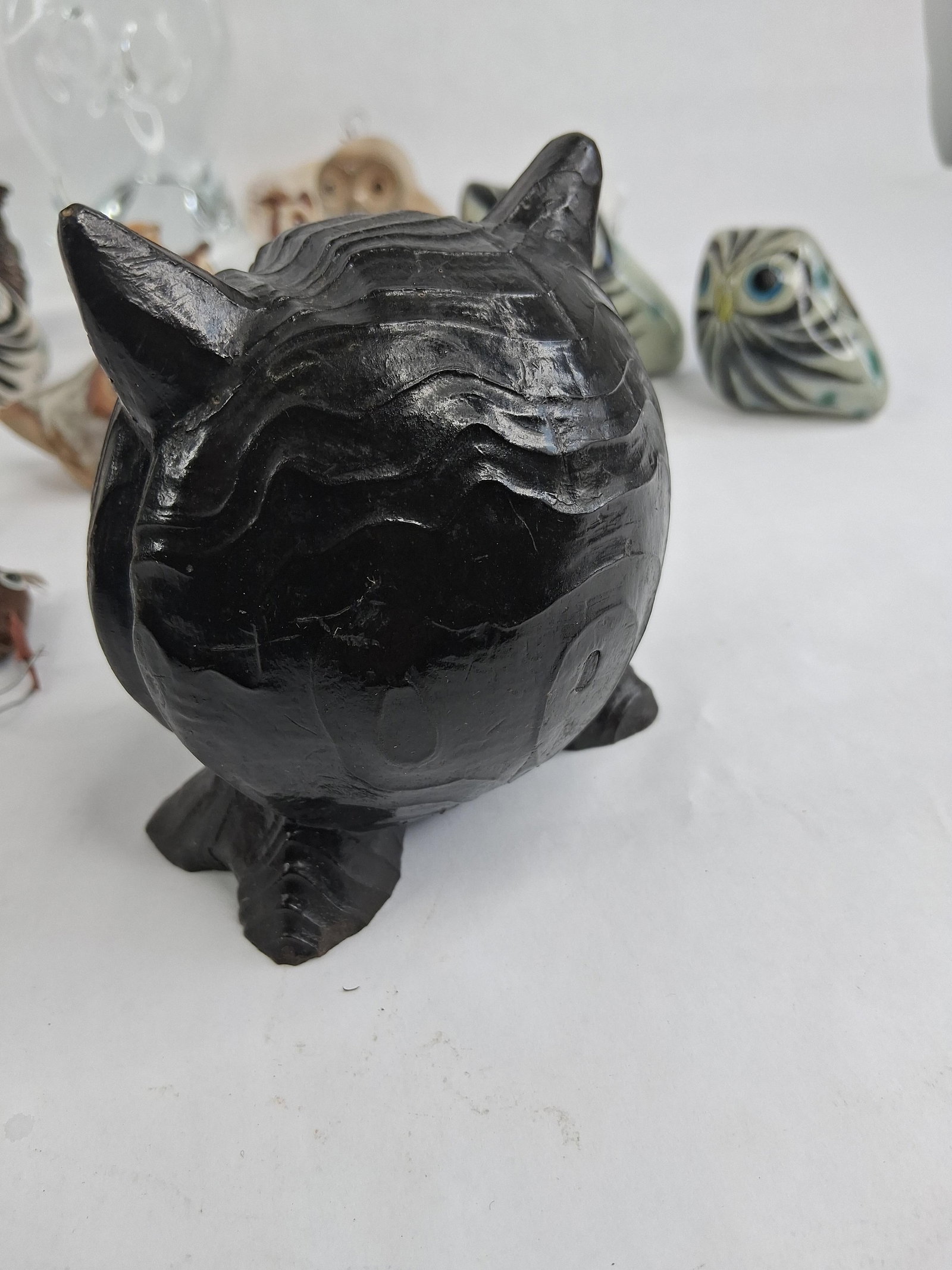 Owl Figurines & Mixed Material Objects - 6