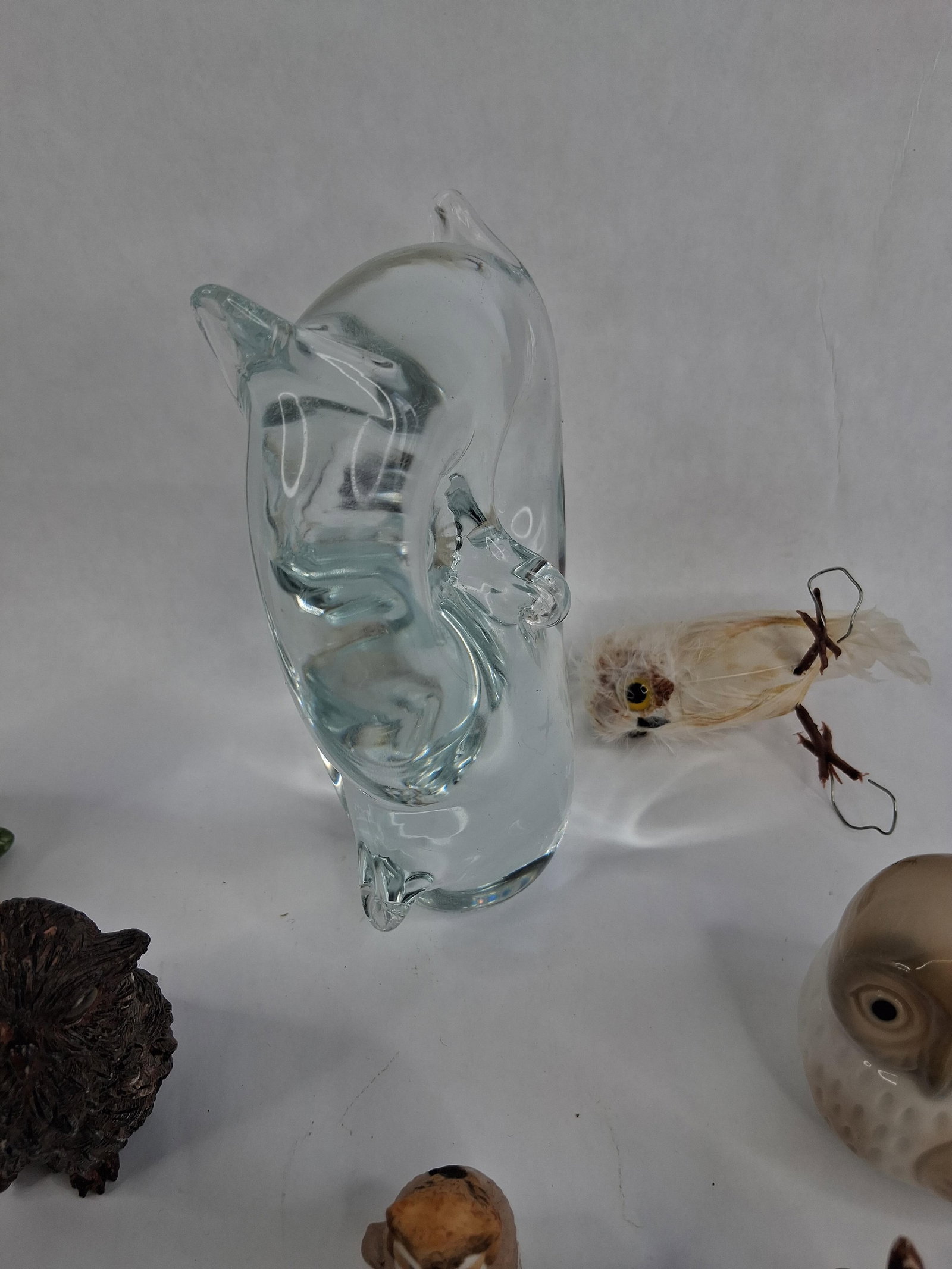 Owl Figurines & Mixed Material Objects - 8
