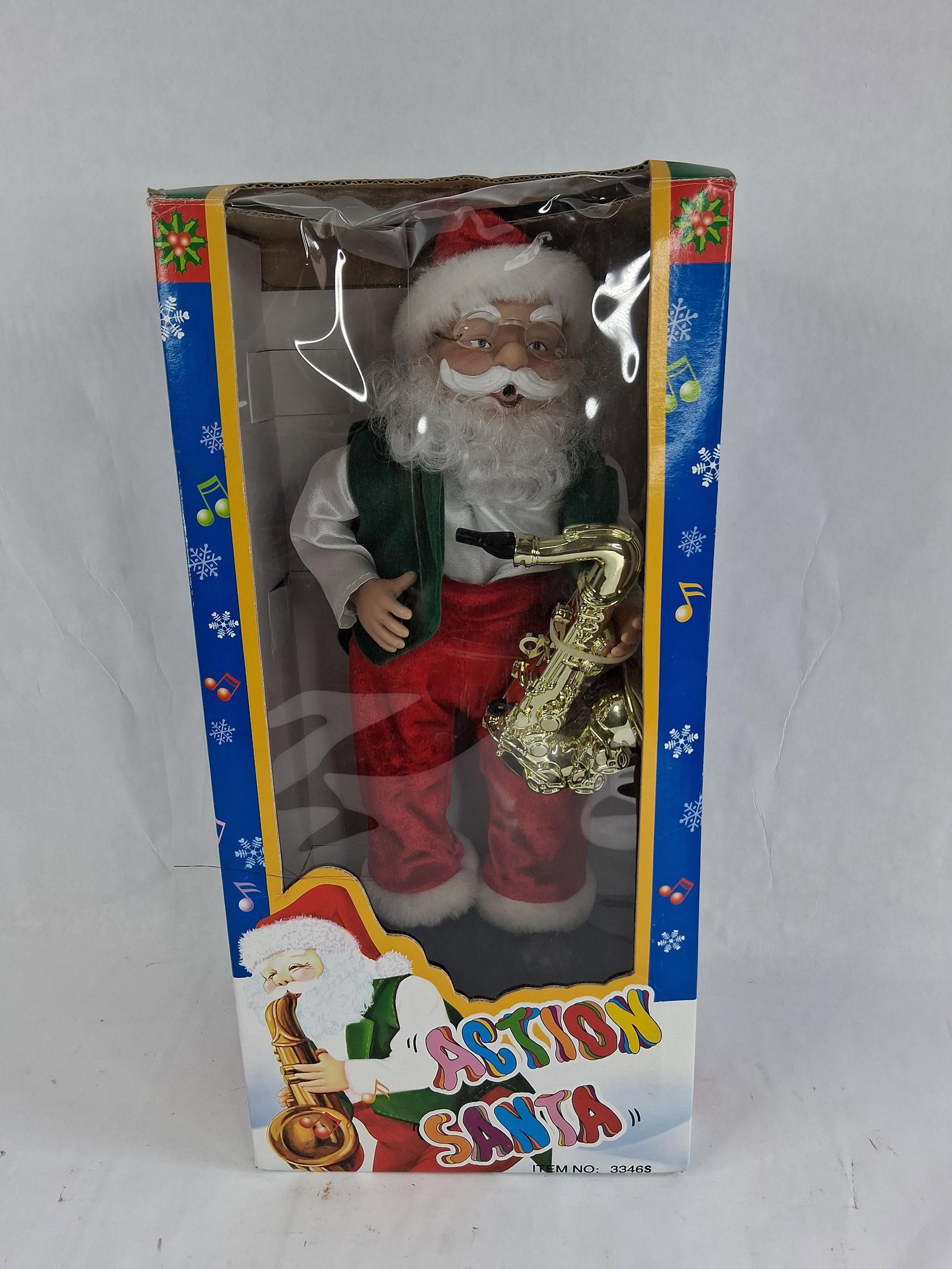 Action Santa Animated Musical Saxophone Figure (1 of 5)