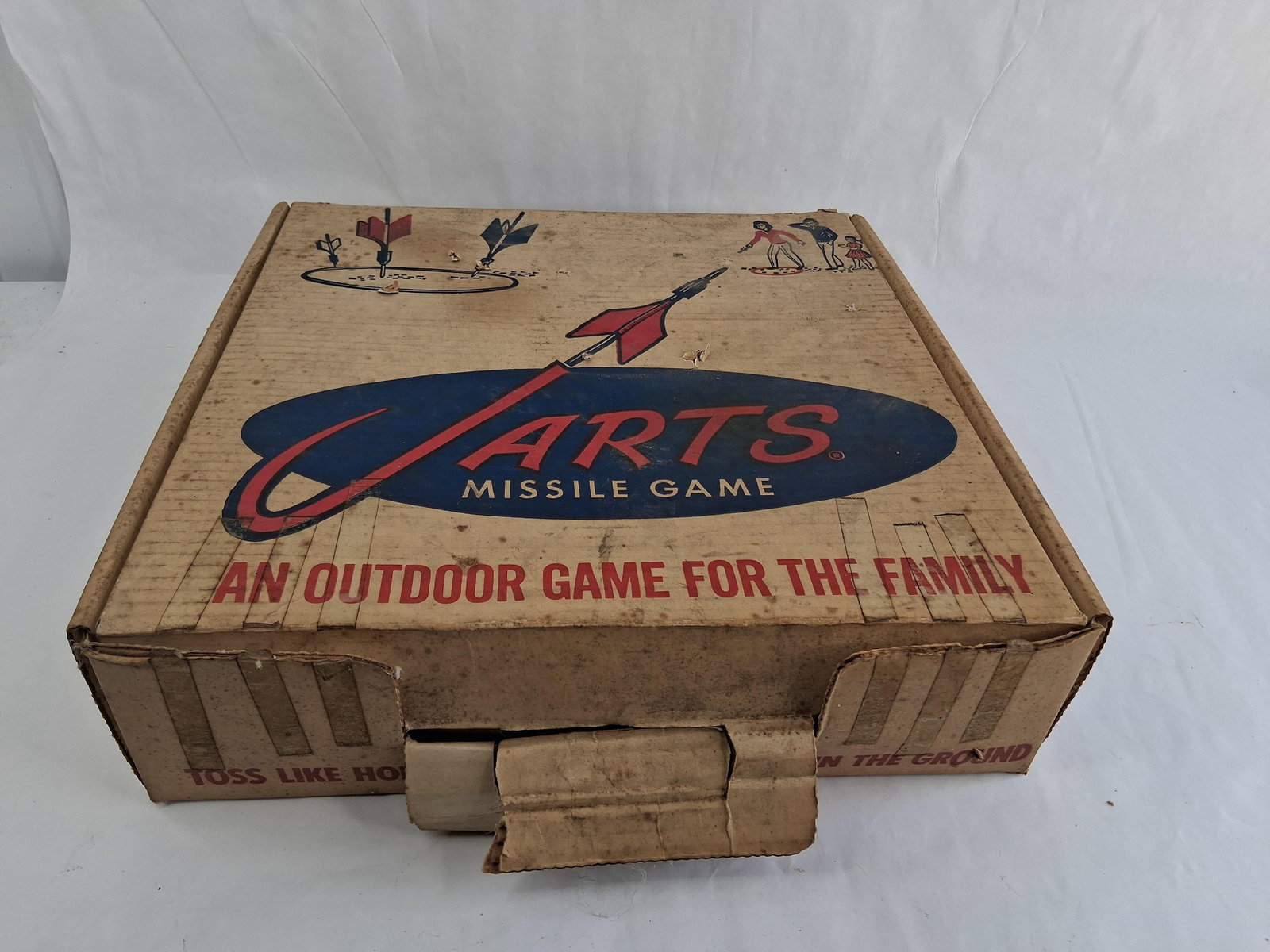 Set Vtg Jarts Missile Game Lawn Darts in Orig Box (1 of 3)