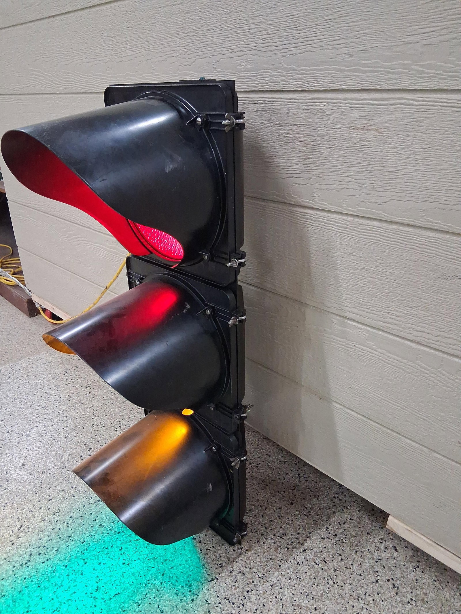 TCT Three-Section LED Traffic Signal - 2