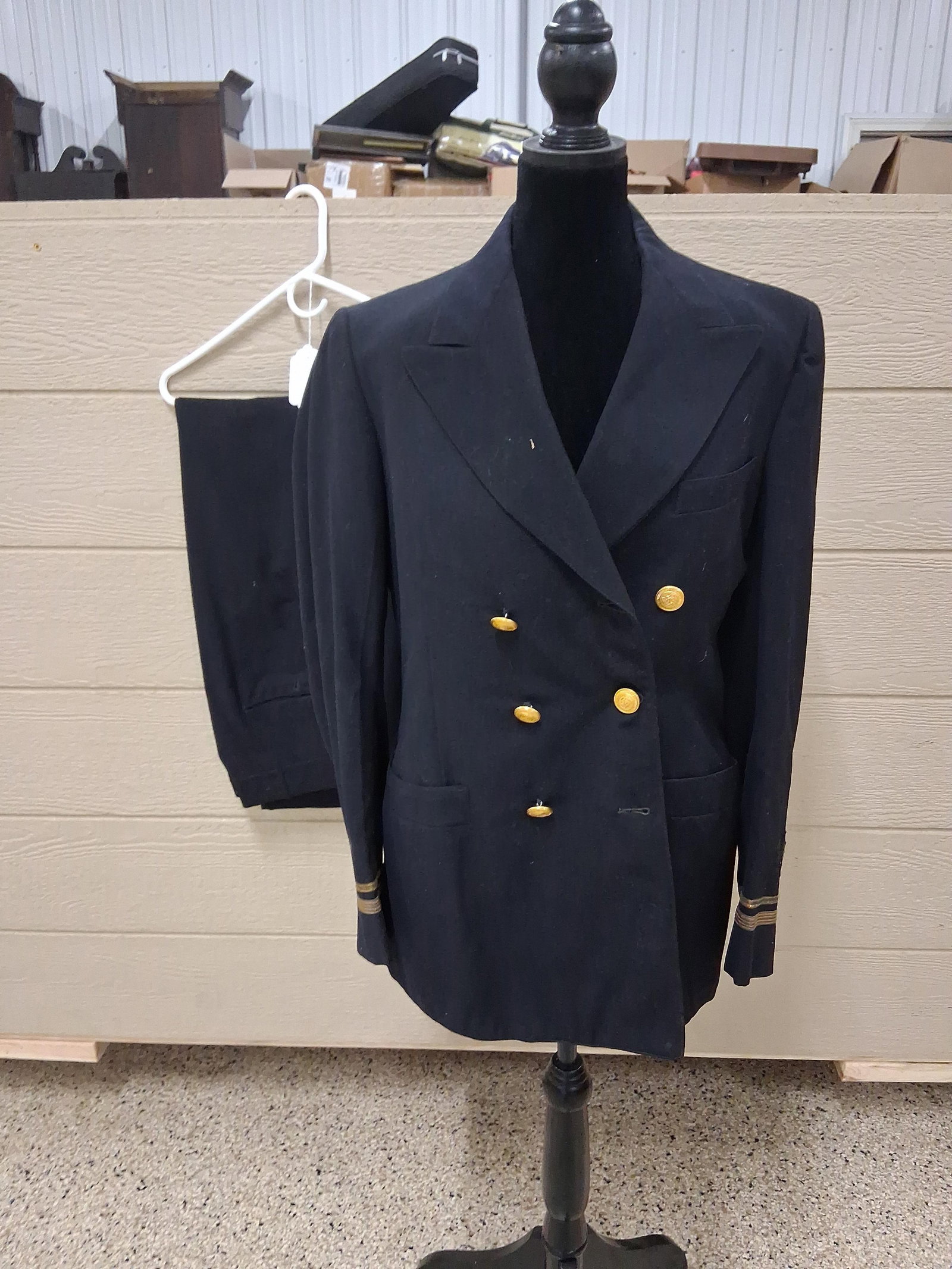 Nautical Officer Service Dress Blue Uniform (1 of 5)