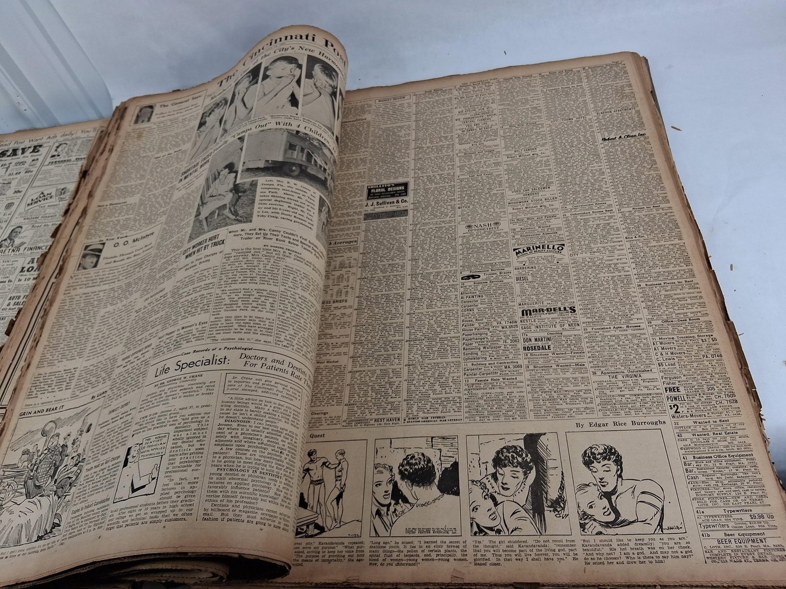 Cincinnati & Kentucky Post Bound Newspapers - 8