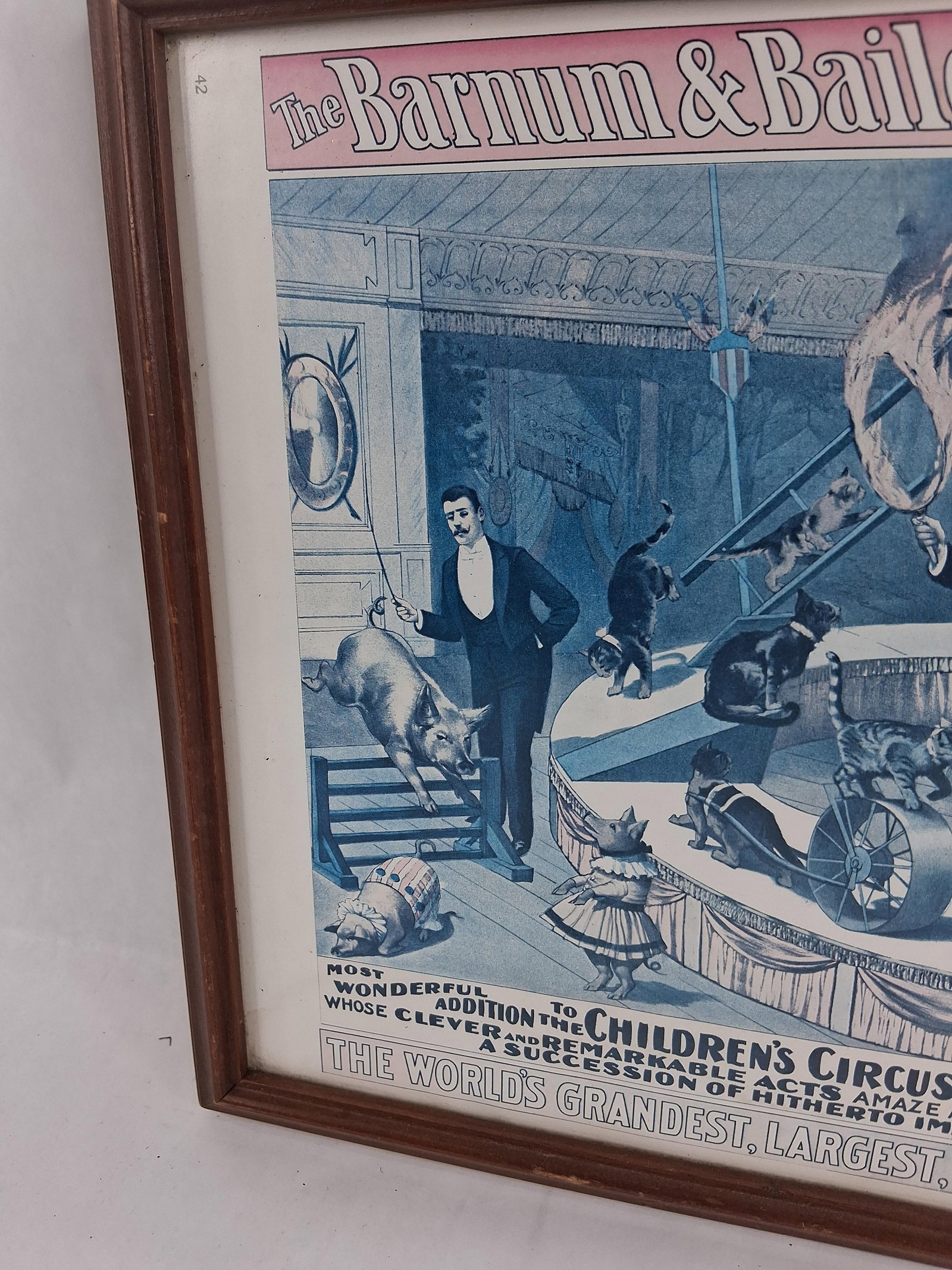 Strobridge Barnum & Bailey Circus Chromolithograph - 2