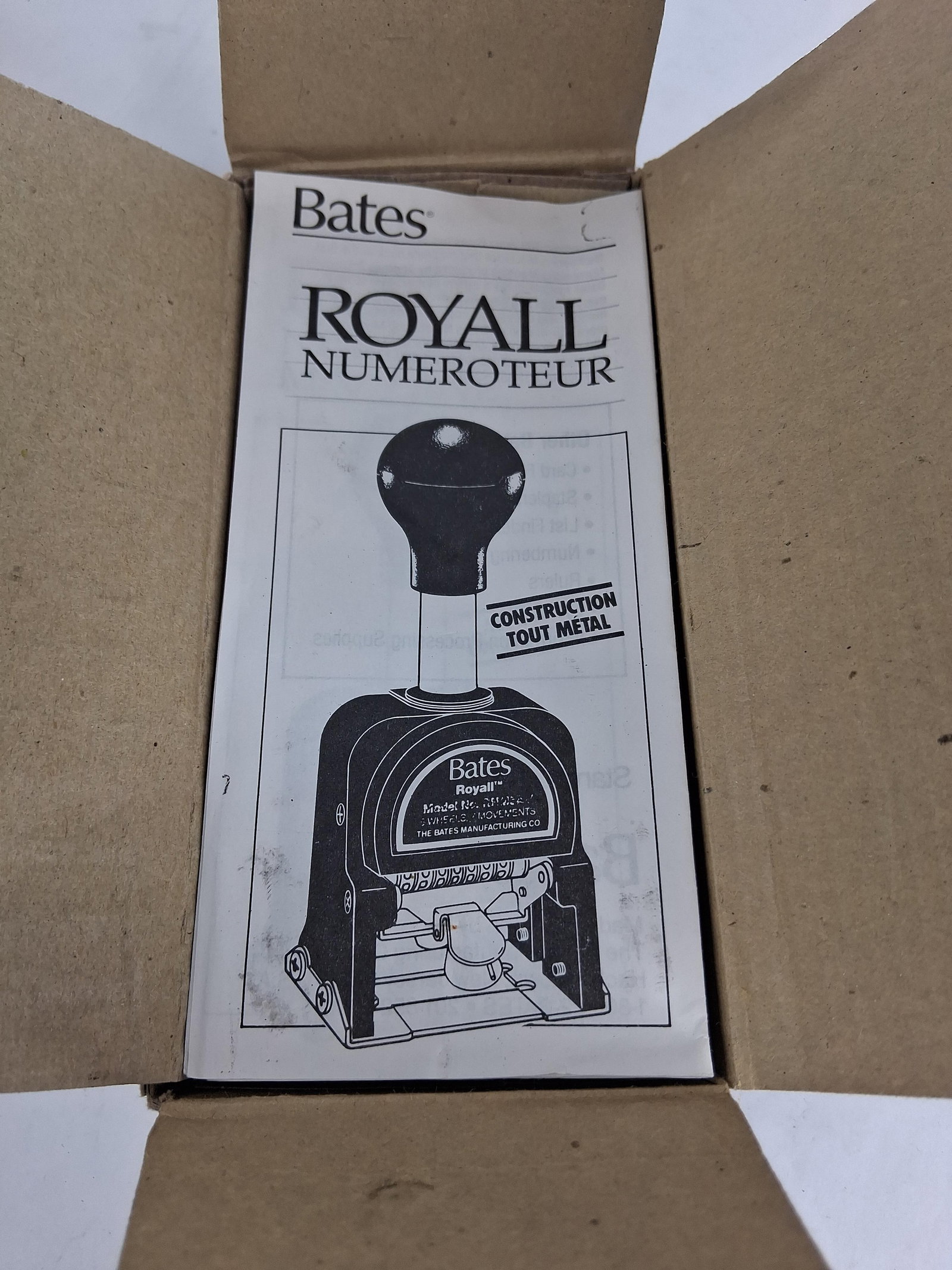Swingline Stapler & Bates Numbering Machine - 9