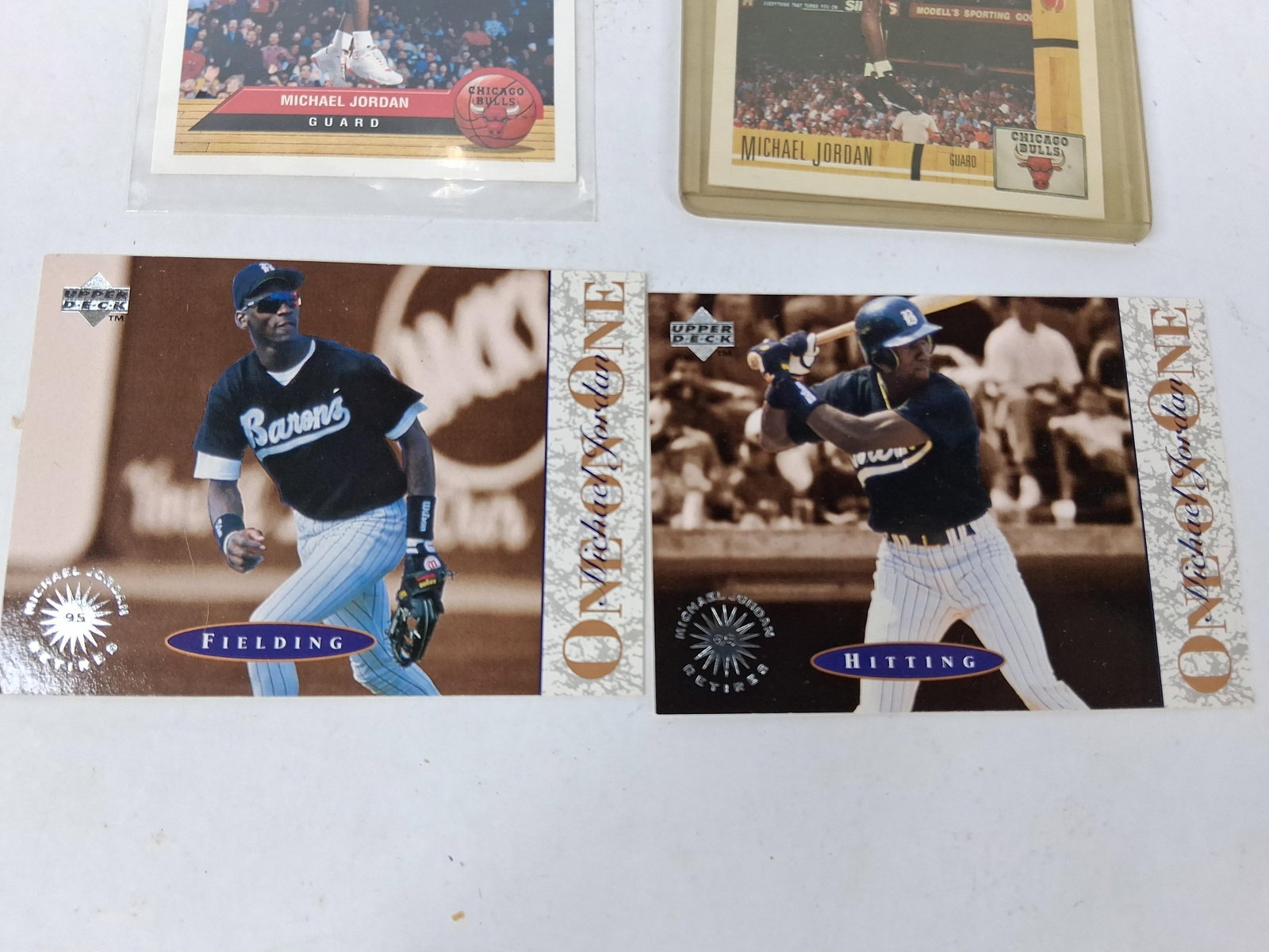 Upper Deck Michael Jordan Trading Cards, Set 4 - 5