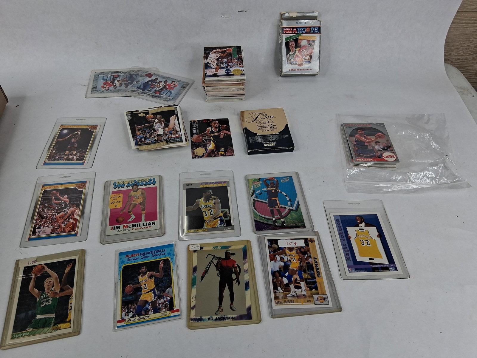 Magic Johnson & Larry Bird Basketball Cards & Sets (1 of 13)
