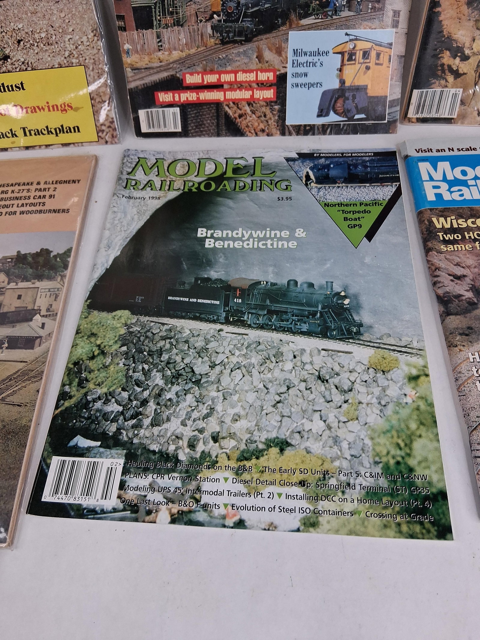 Model Railroad Magazines, Various, 1973-1998 - 8