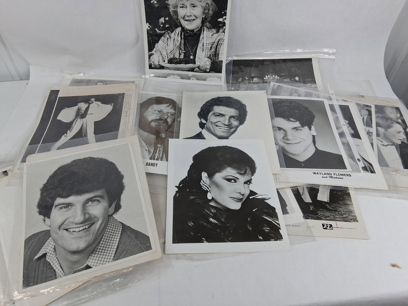Set Celebrity Publicity Press Photos, c. 1980s (1 of 17)