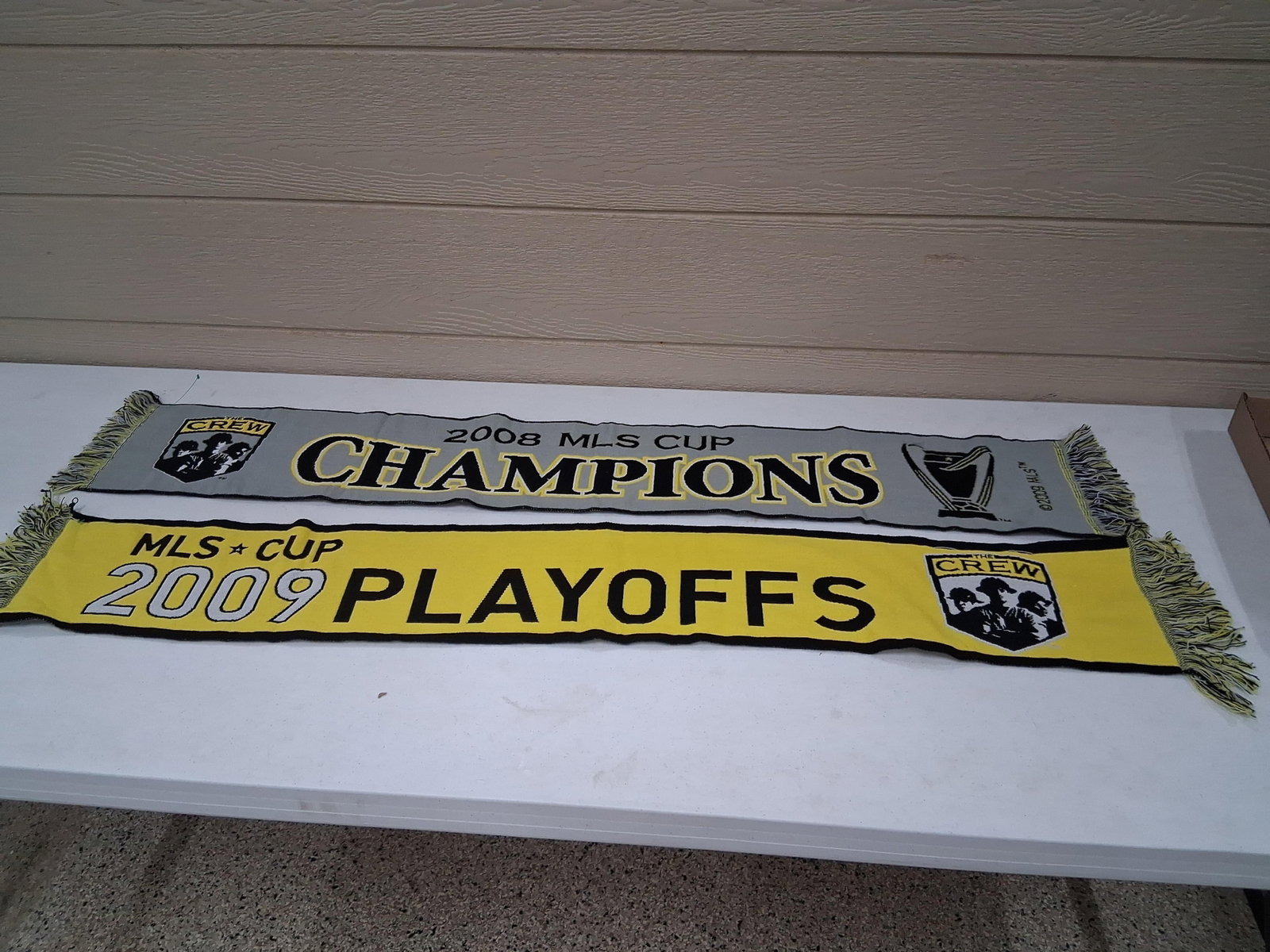 Two Columbus Crew MLS Cup Commemorative Scarves (1 of 7)