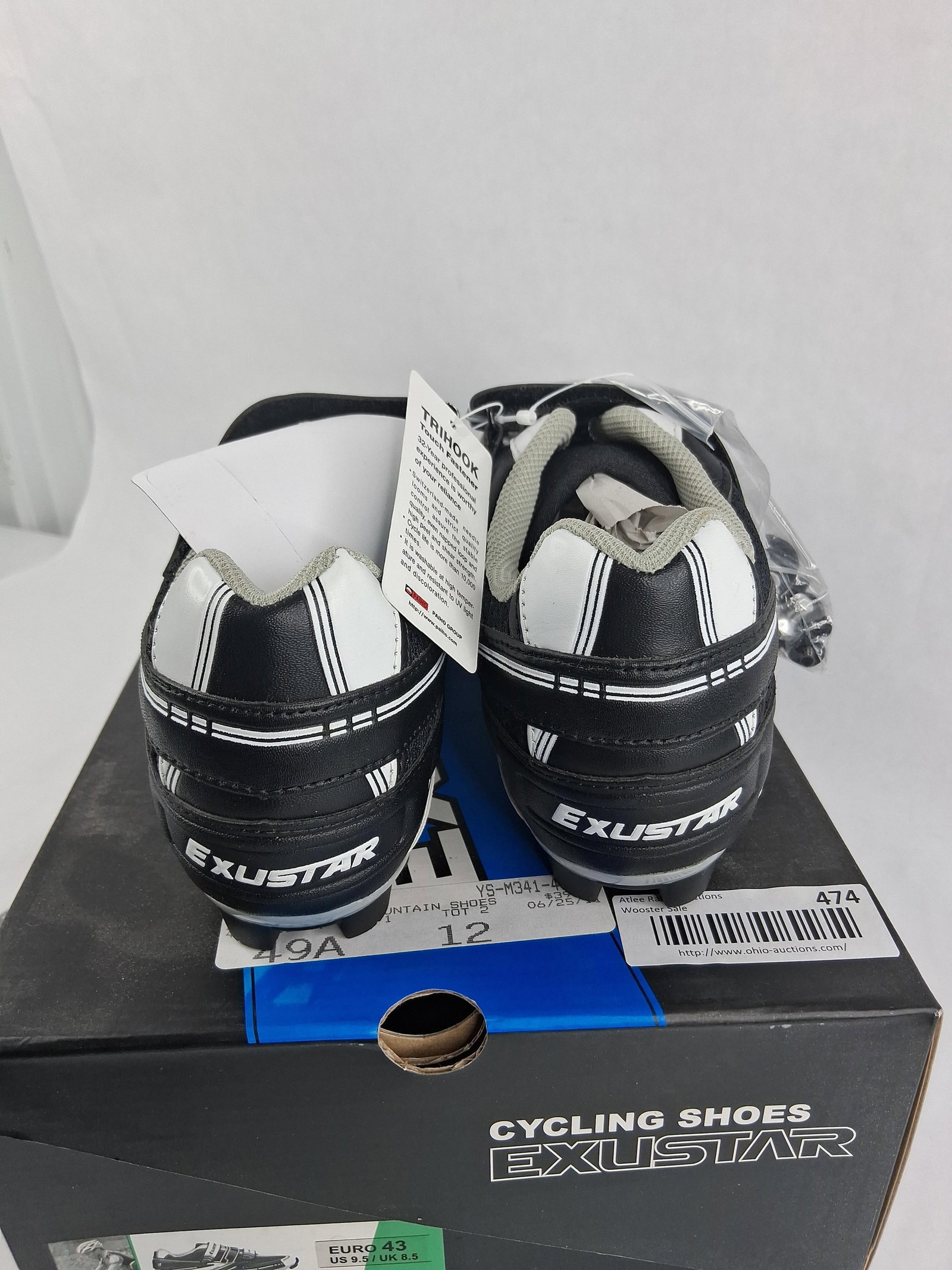 Pair Exustar E-SM341 MTB Cycling Shoes - 4