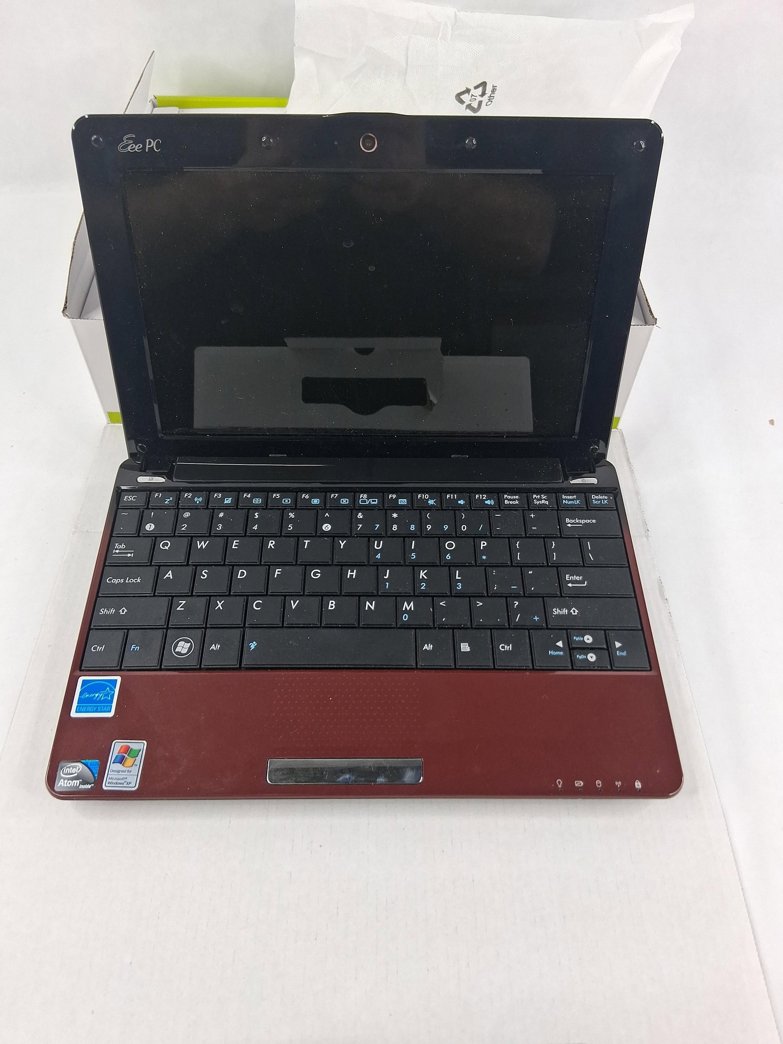 ASUS Eee PC Intel Atom Netbook w/ XP & Packaging - 4