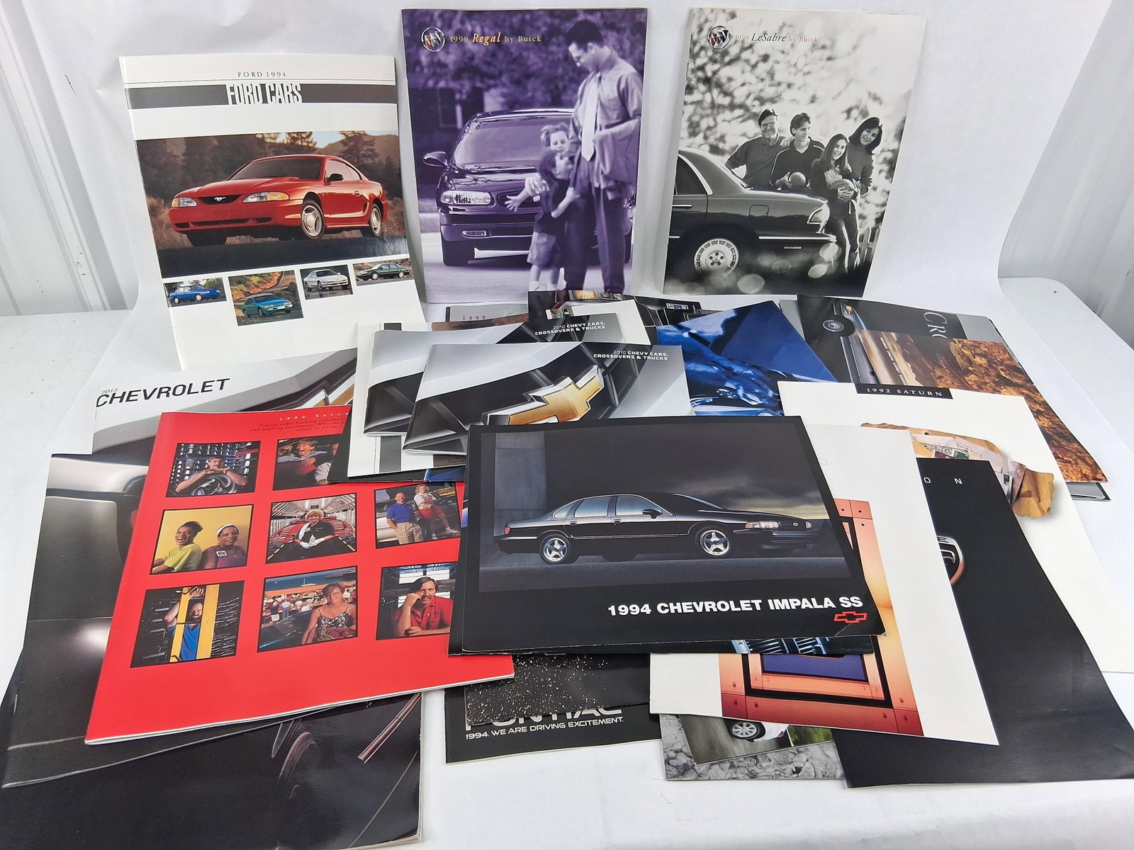 Automotive Sales Brochures & Literature, 1990-2013: This lot comprises a collection of original automotive sales brochures and promotional literature, representing a range of makes and models from 1990 through 2013. The collection is primarily