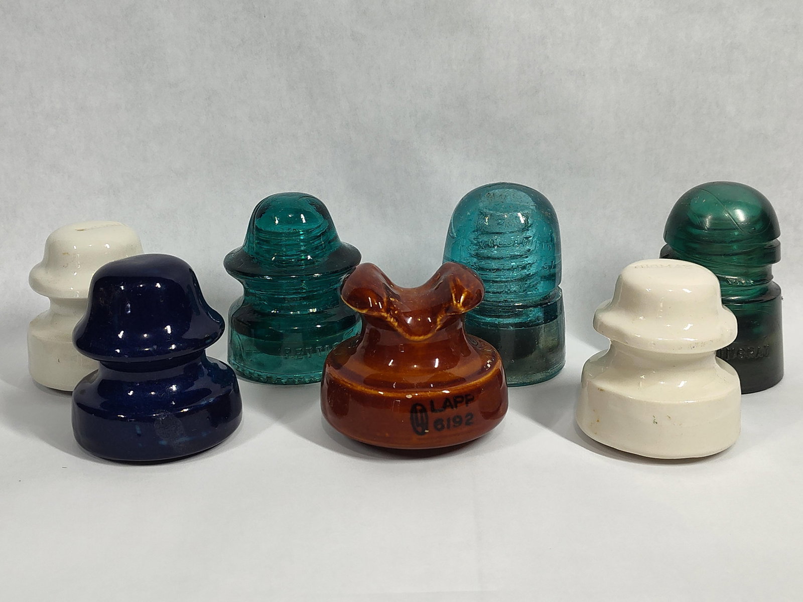 Hemingray & Brookfield Glass & Ceramic Insulators (1 of 4)