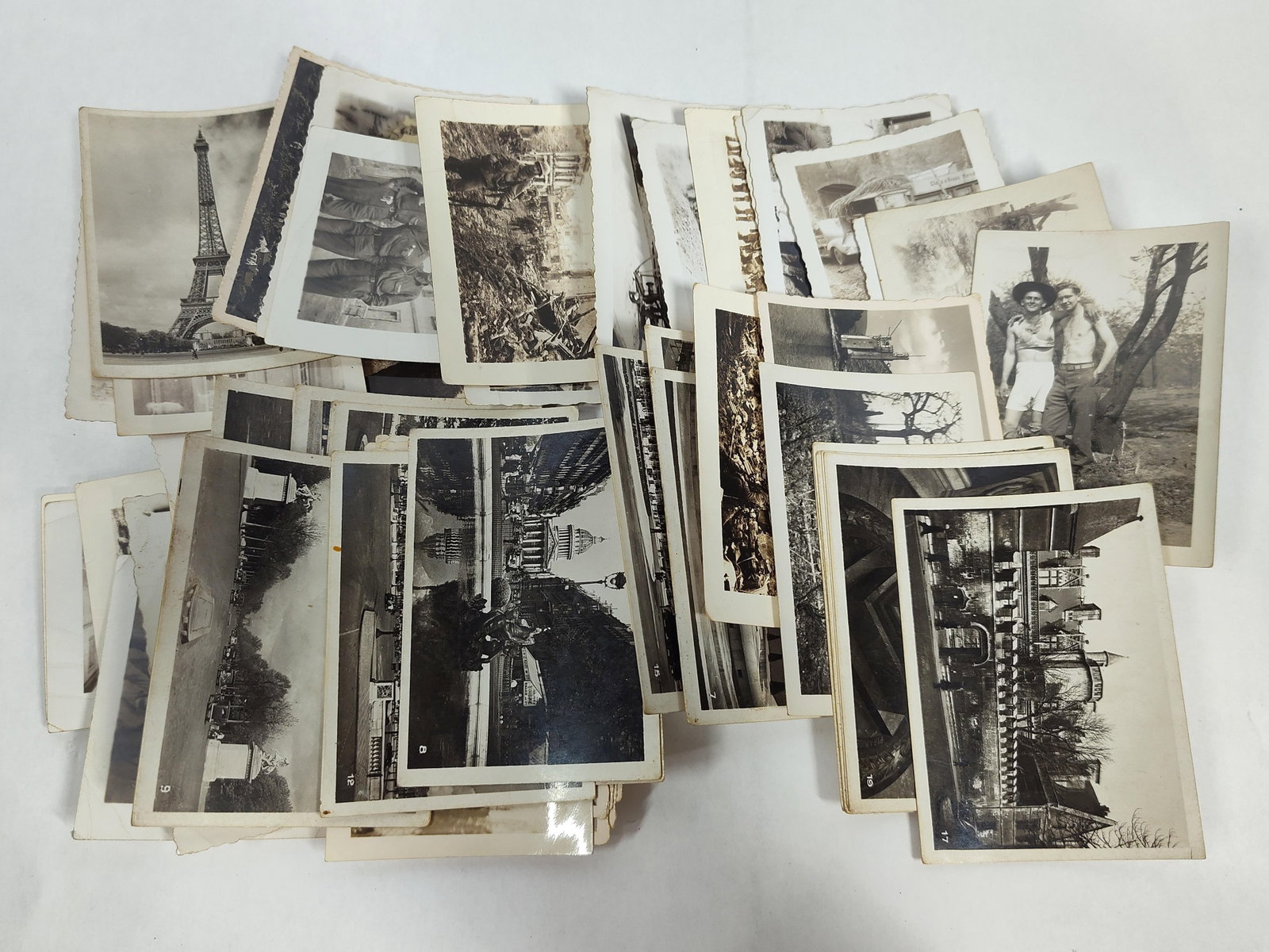 WWII Europe Silver Gelatin Photographs & Postcards (1 of 2)