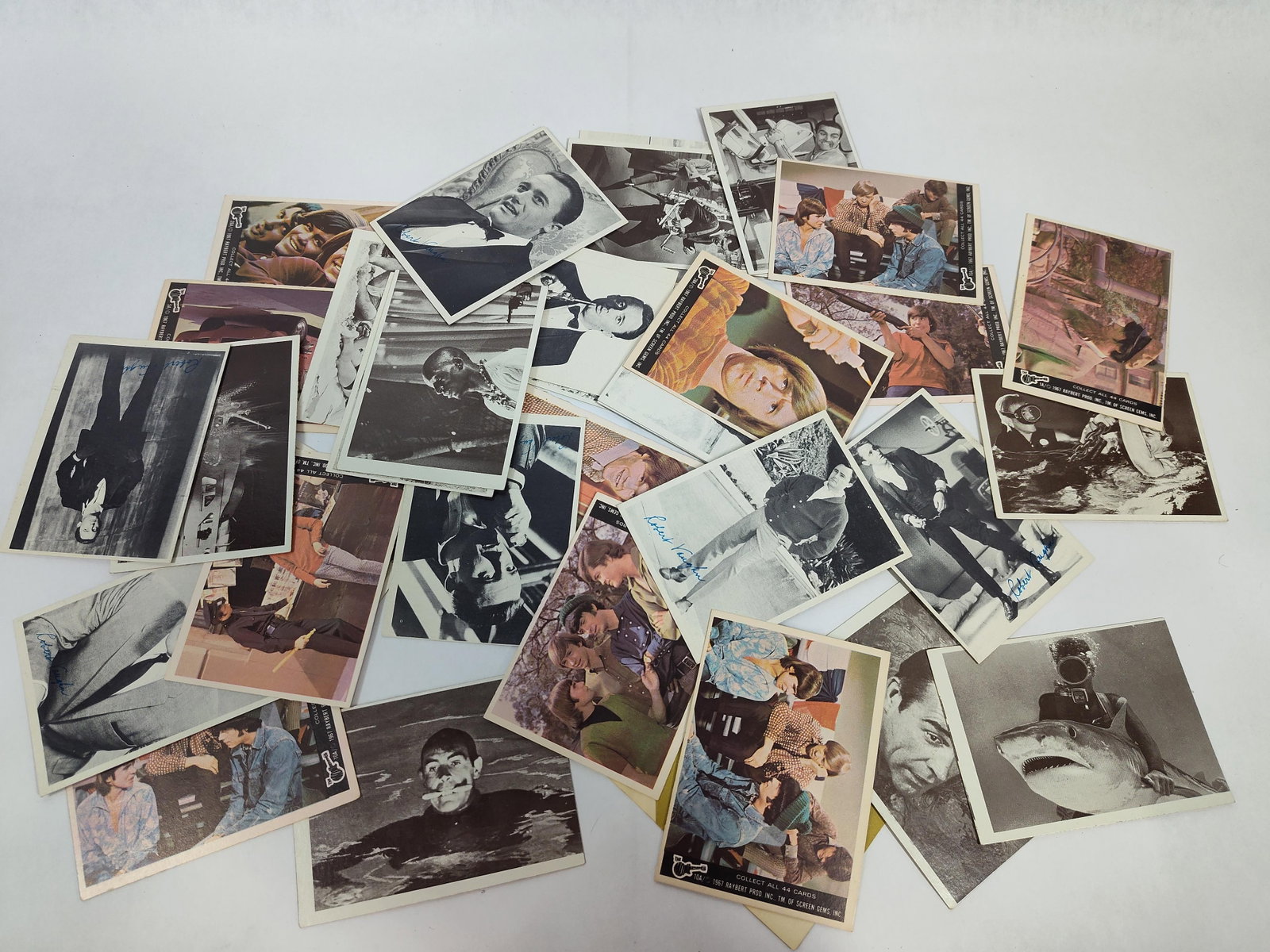 1960s Monkees & Man from U.N.C.L.E. Trading Cards (1 of 2)