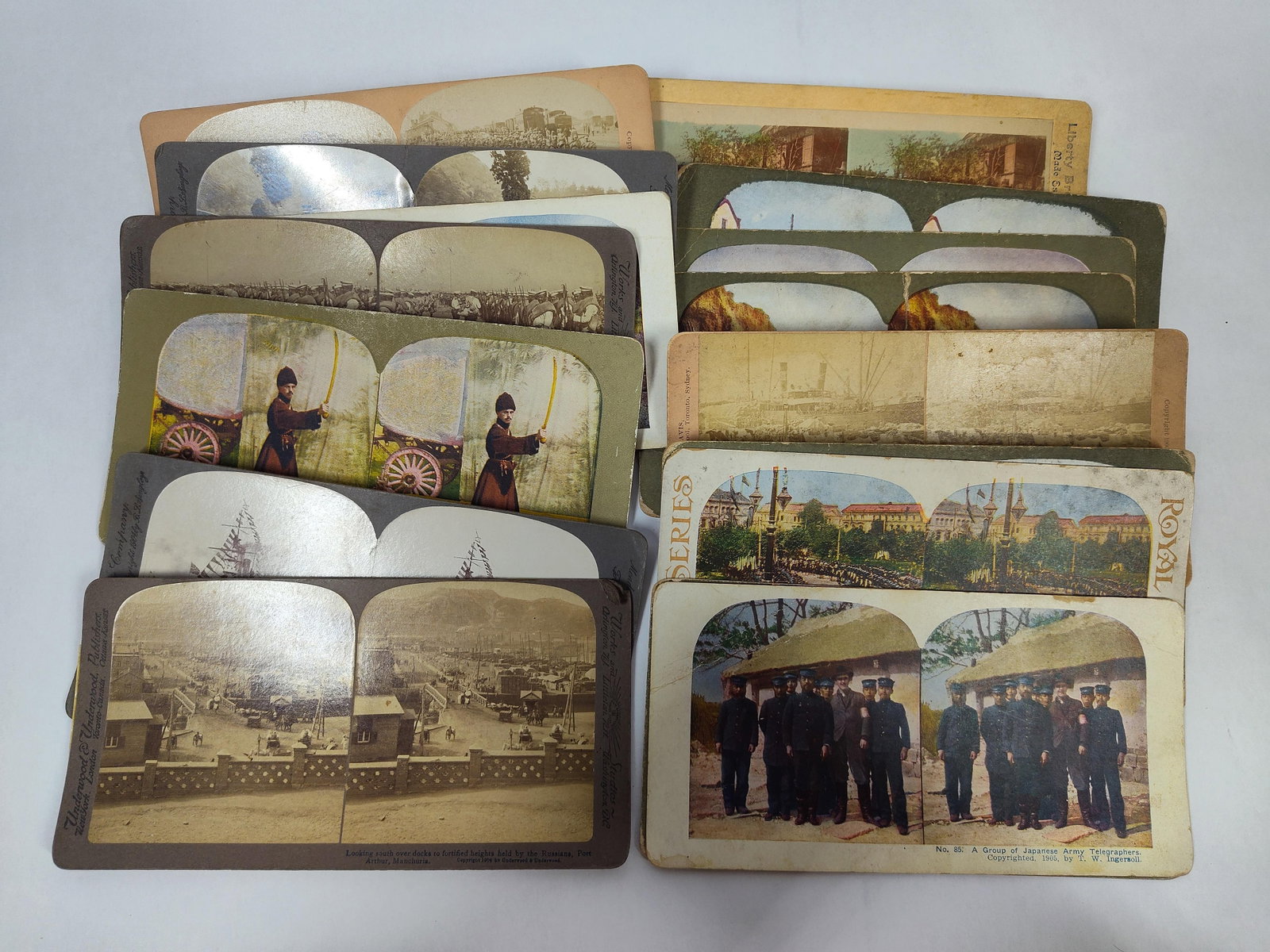Russo-Japanese War & Asian Military Stereoviews (1 of 2)