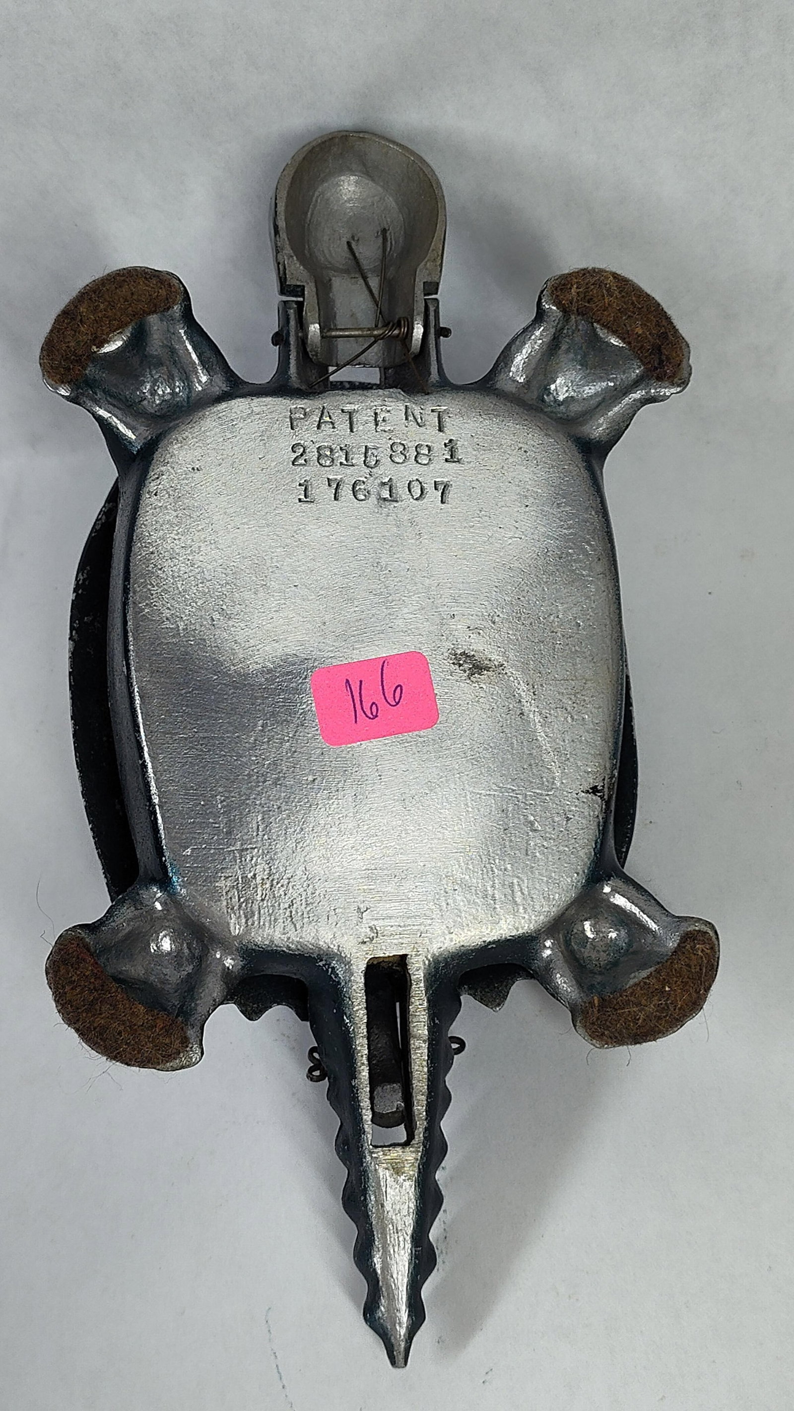Chicago Die Casting Mechanical Turtle Receptacle - 3