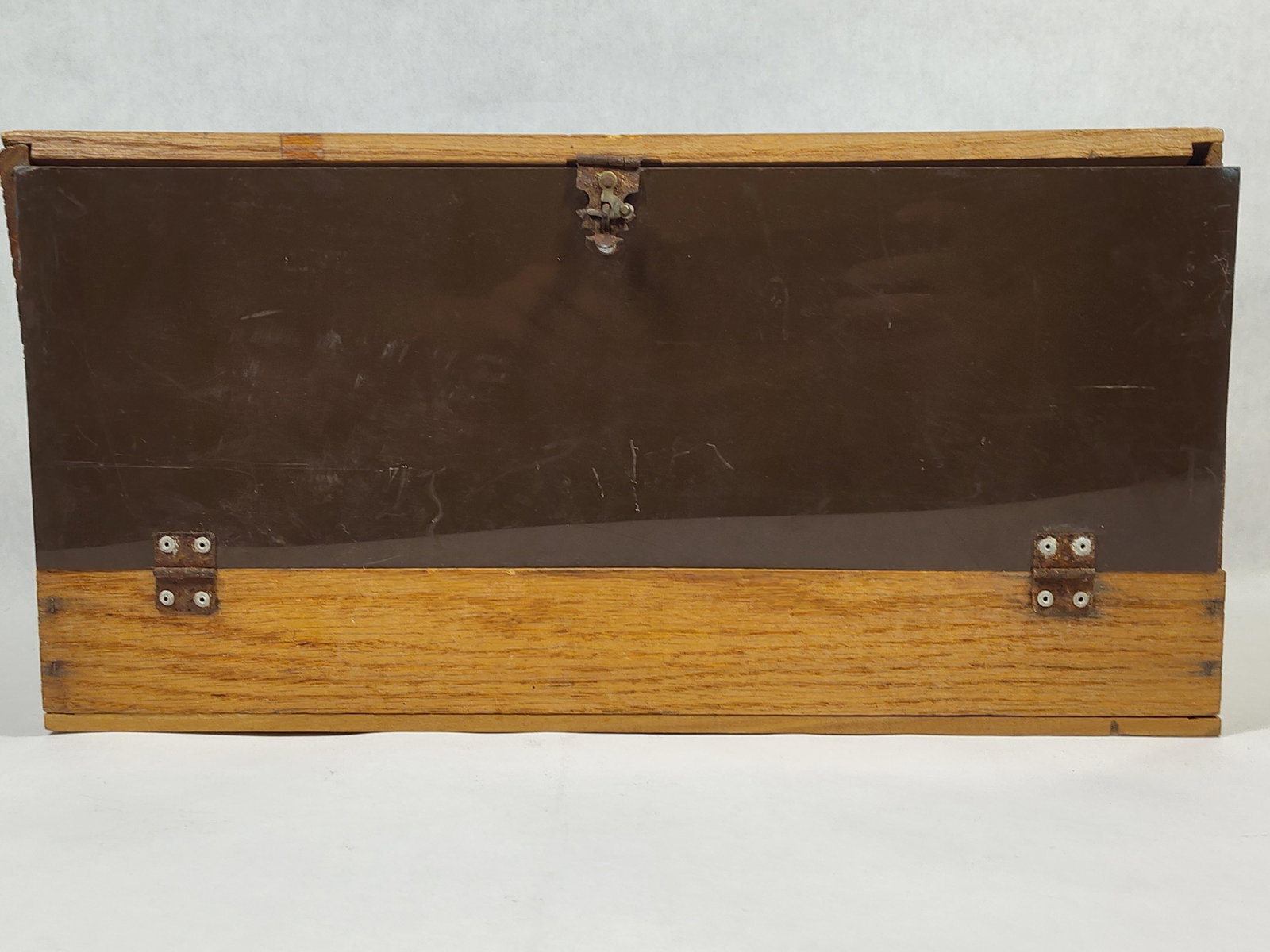 The Silver Man Collection Oak Display Case - 3