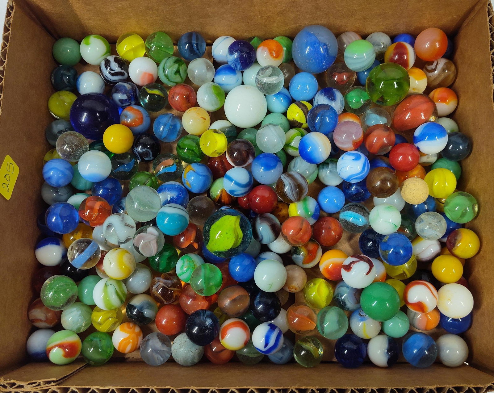 Assortment Vtg Glass Marbles (1 of 1)