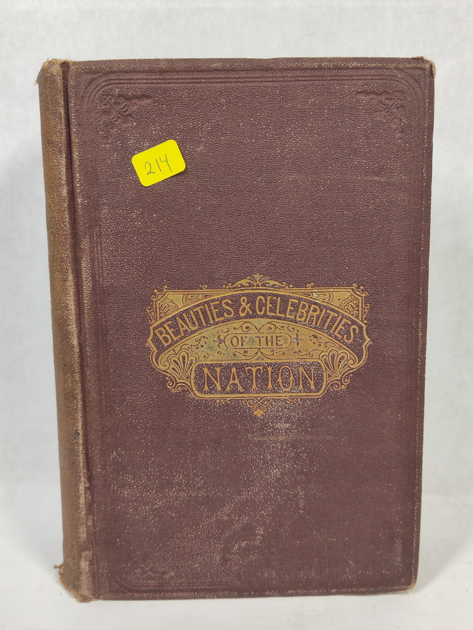 E. F. Ellet, Court Circles of the Republic, 1869: A single octavo volume titled The Court Circles of the Republic, or the Beauties and Celebrities of the Nation, authored by Mrs. E. F. Ellet with sketches by Mrs. R. E. Mack. The work is bound in the
