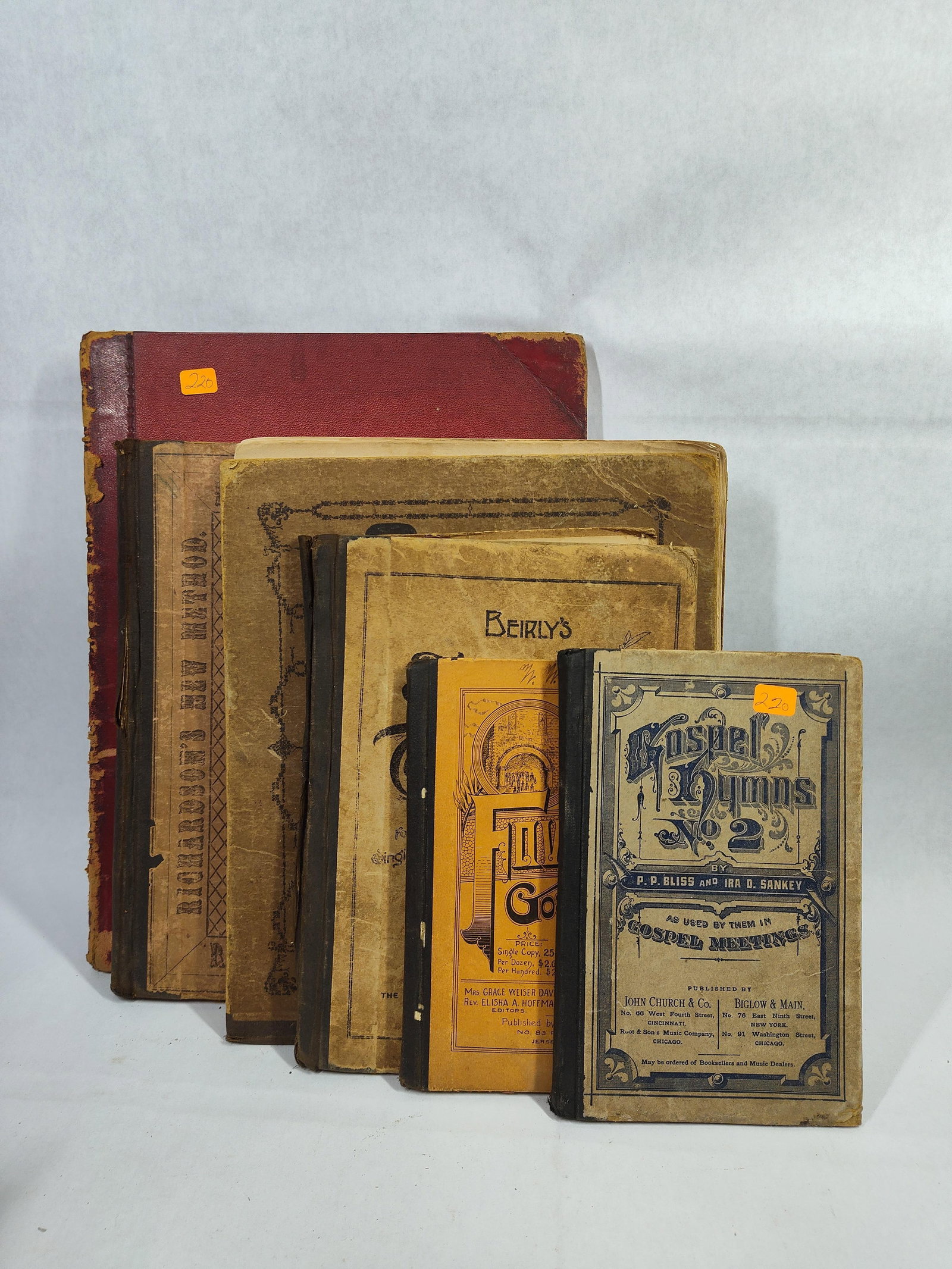 19th-C. American Music Instruction Books & Hymnals (1 of 7)