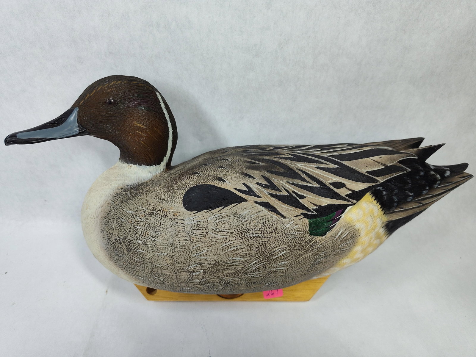 Dick Rhode Ducks Unlimited Pintail Drake Decoy (1 of 6)