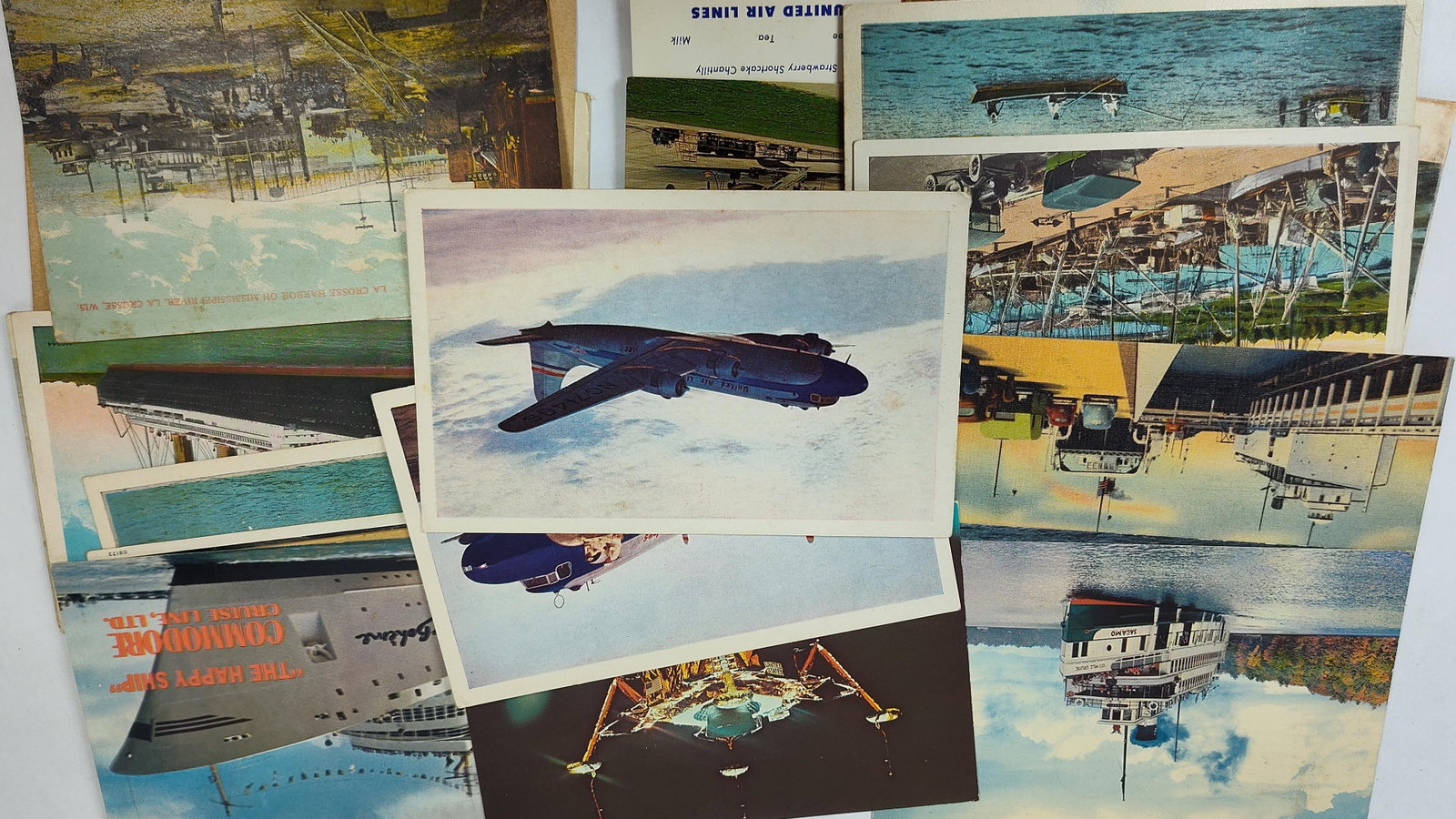 Vtg Transportation & Travel Postcards & Ephemera (1 of 2)