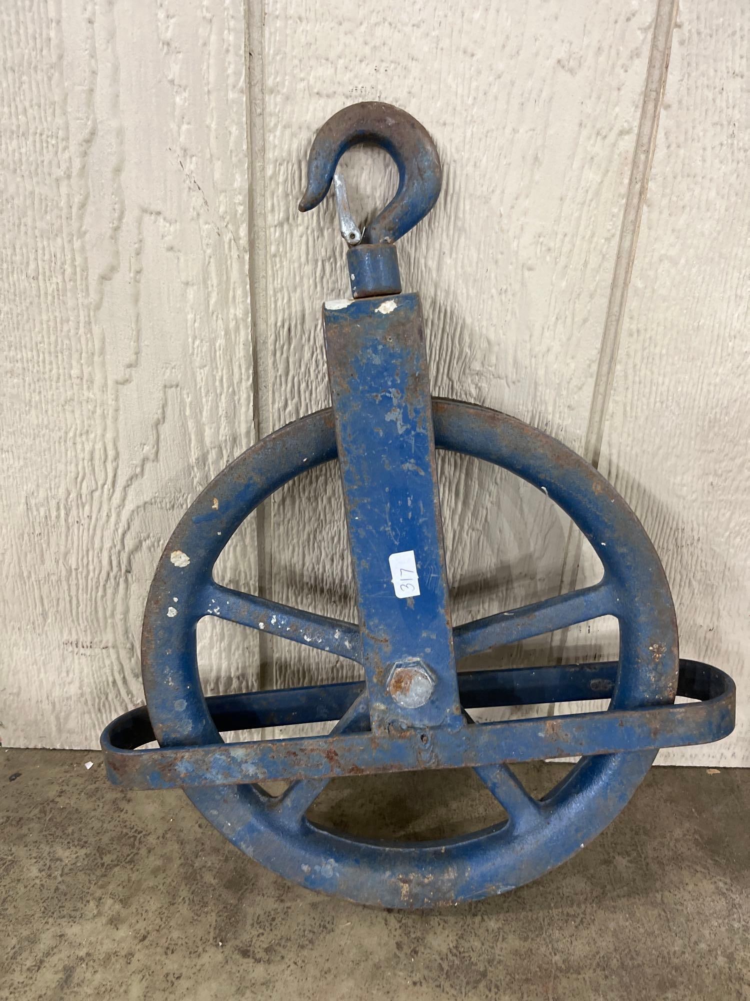 Vetter Rockford Industrial Gin Wheel Pulley Block (1 of 4)