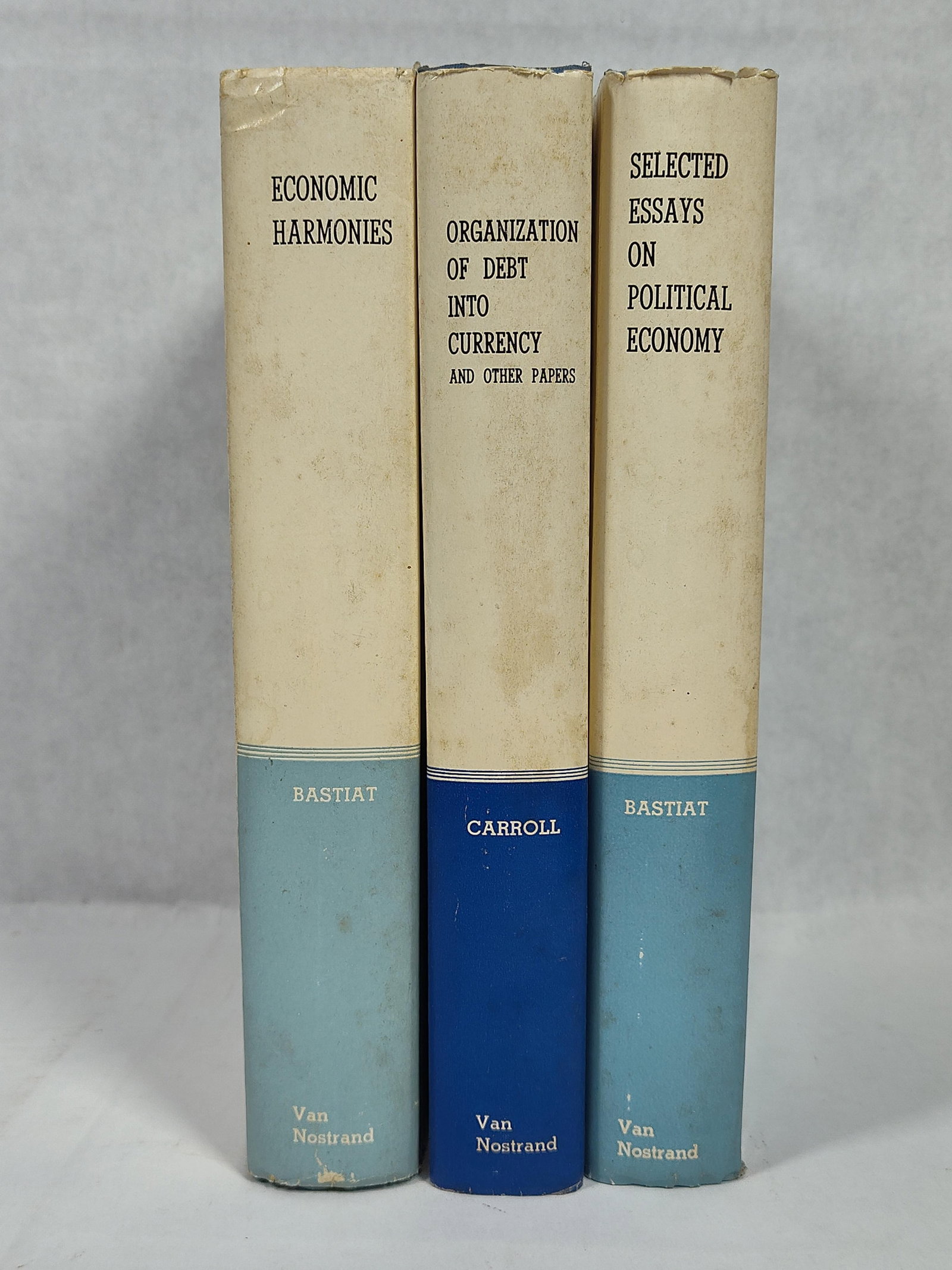 Bastiat & Carroll, 3 Vols, Political Economy, 1964 (1 of 7)