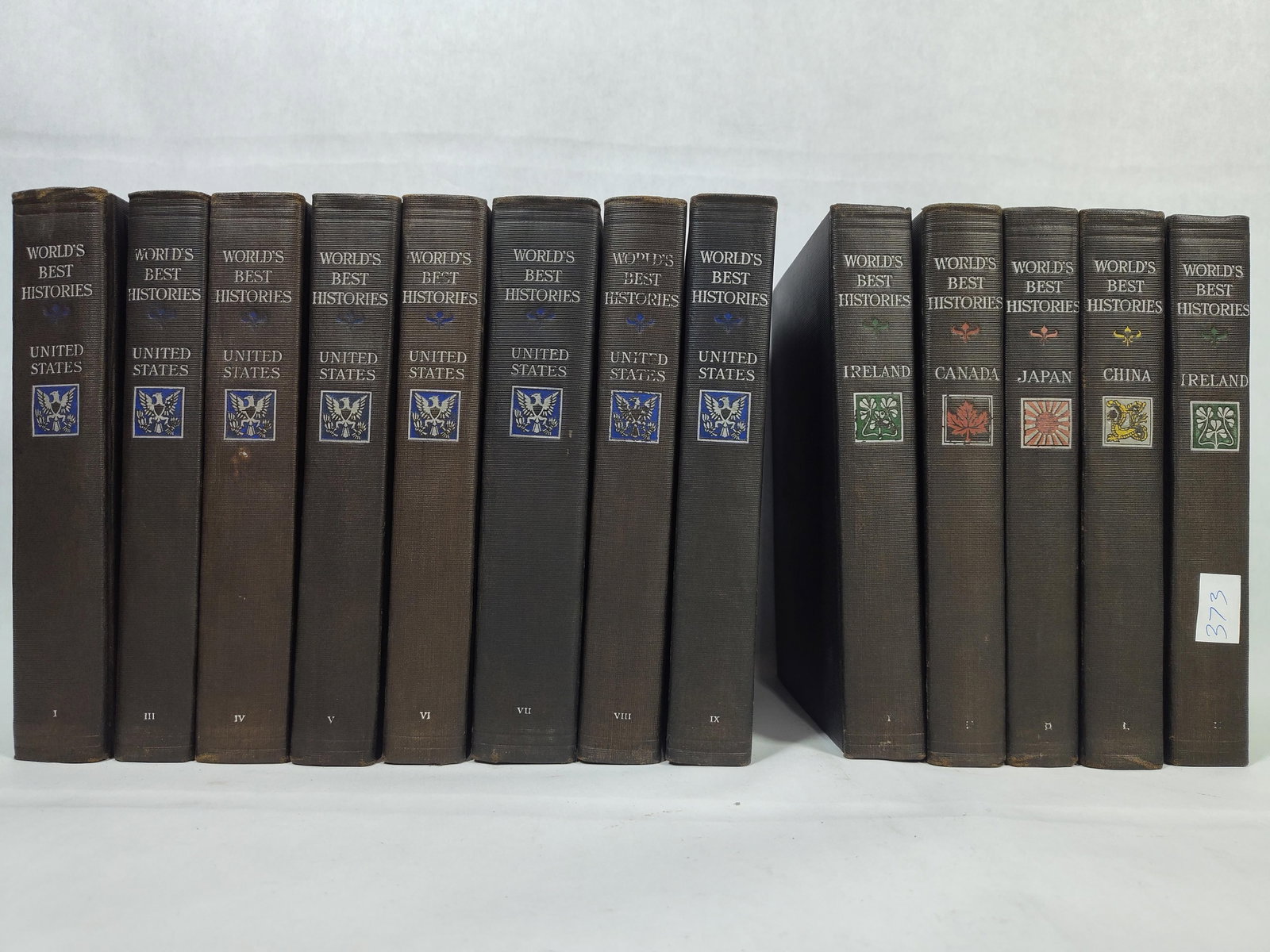 Hawthorne, World's Best Histories Set, c. 1904 (1 of 5)