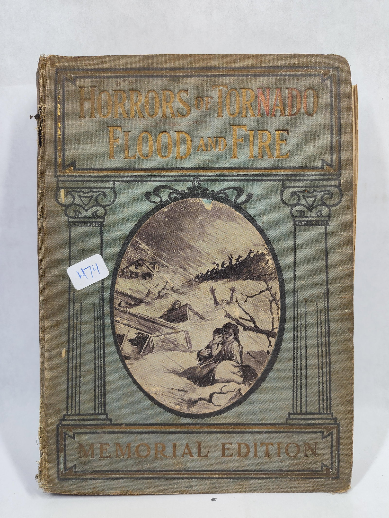 F. Drinker, Horrors of Tornado Flood & Fire, 1913 (1 of 3)