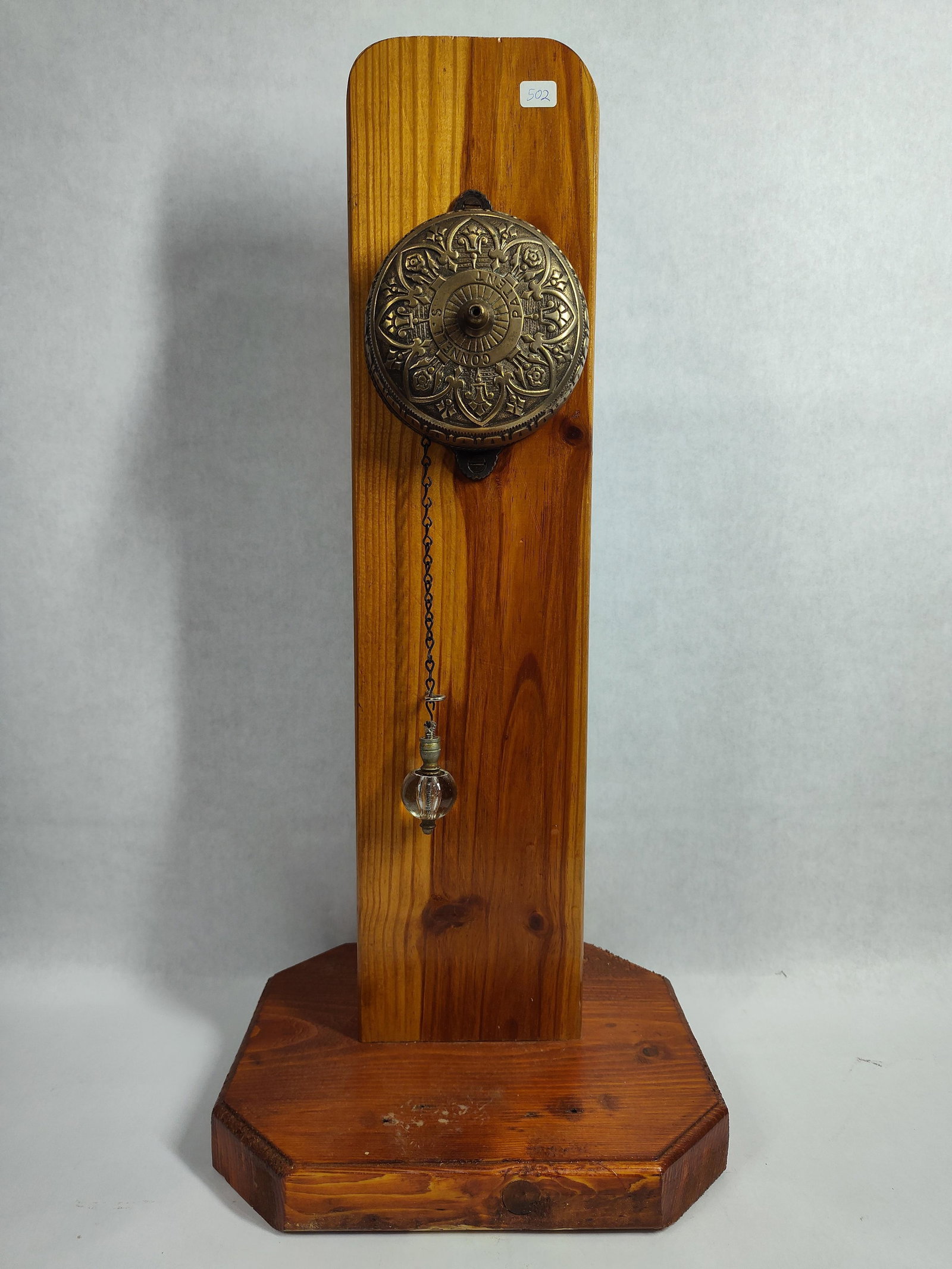 M. S. Connell Patent Brass Mechanical Pull Bell (1 of 4)
