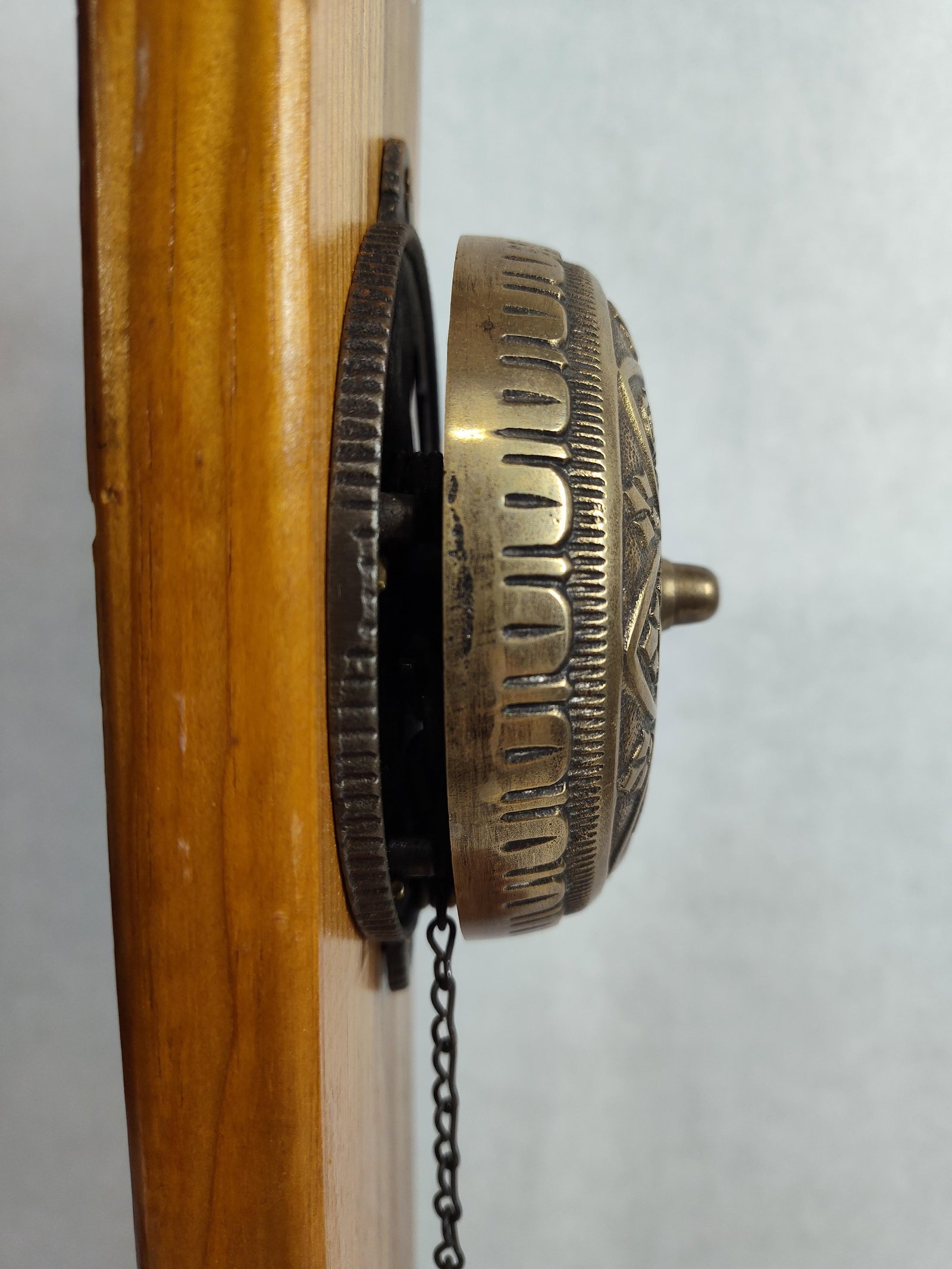 M. S. Connell Patent Brass Mechanical Pull Bell - 4