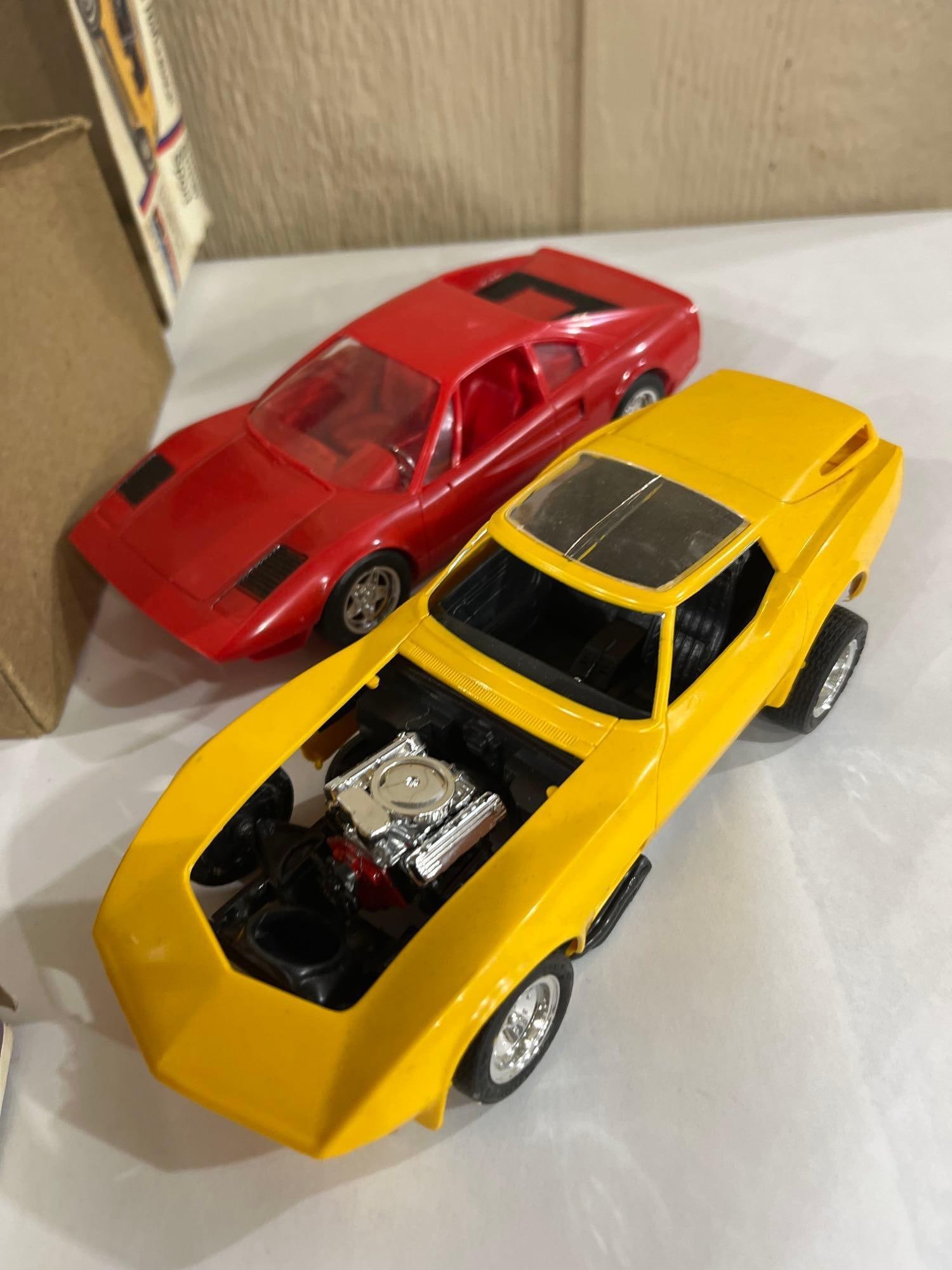 Two Vintage Monogram 1/24 Scale Model Car Kits - 3