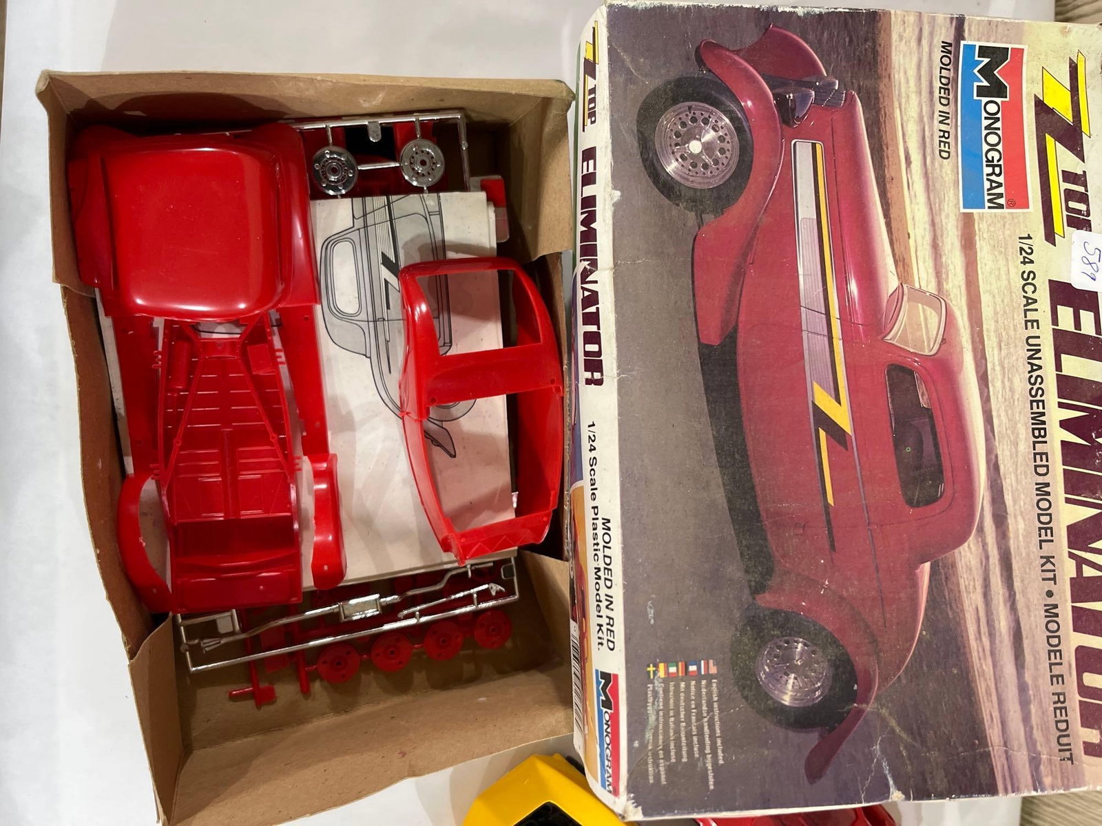 Two Vintage Monogram 1/24 Scale Model Car Kits - 5
