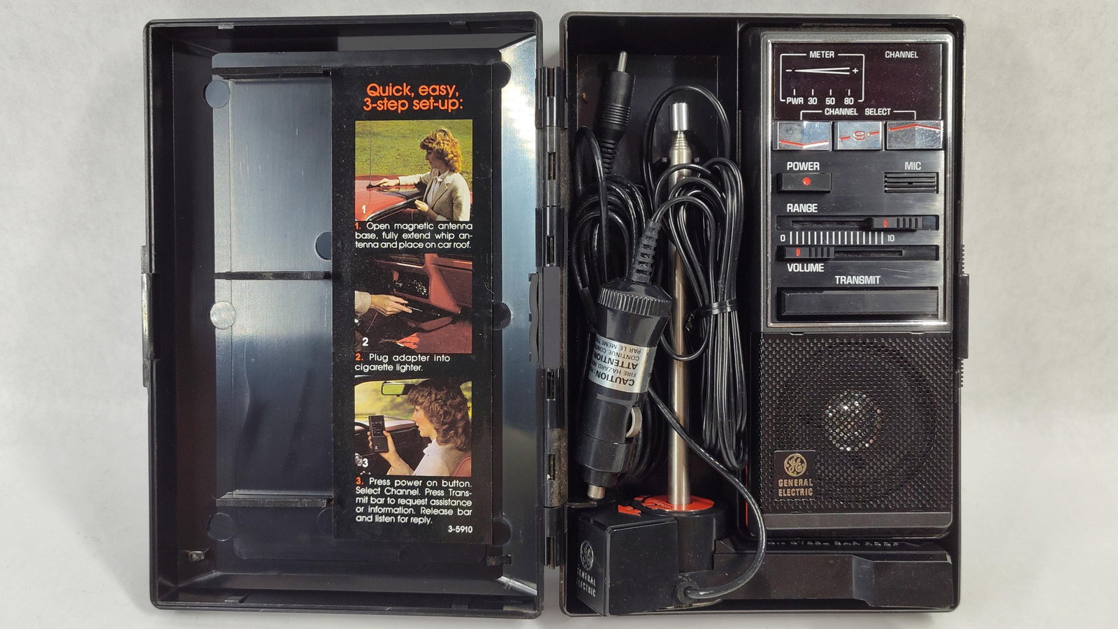 General Electric HELP-2 Emergency CB Radio System (1 of 4)