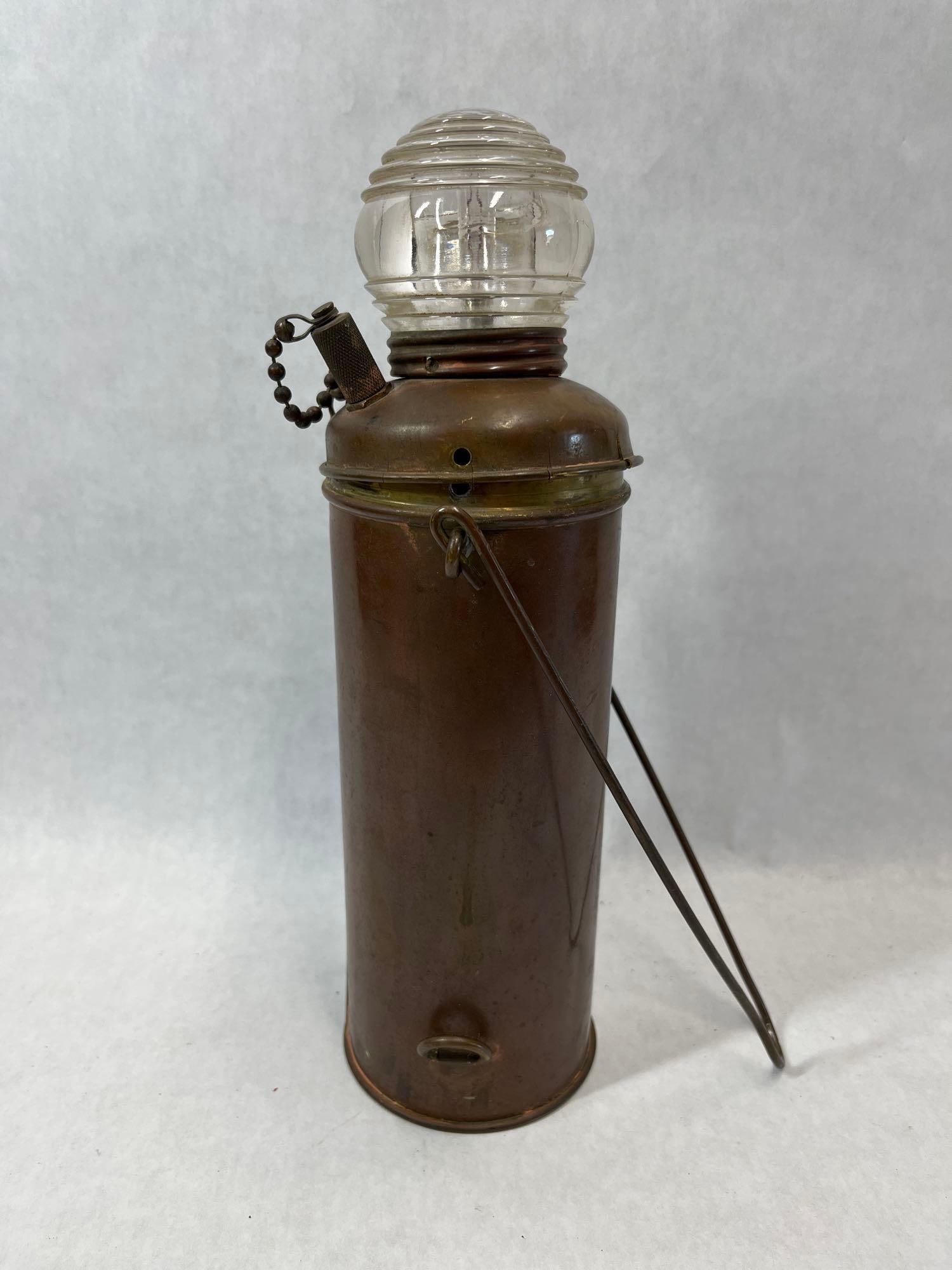 Wilcox Crittenden Copper & Brass Lifeboat Lantern (1 of 5)