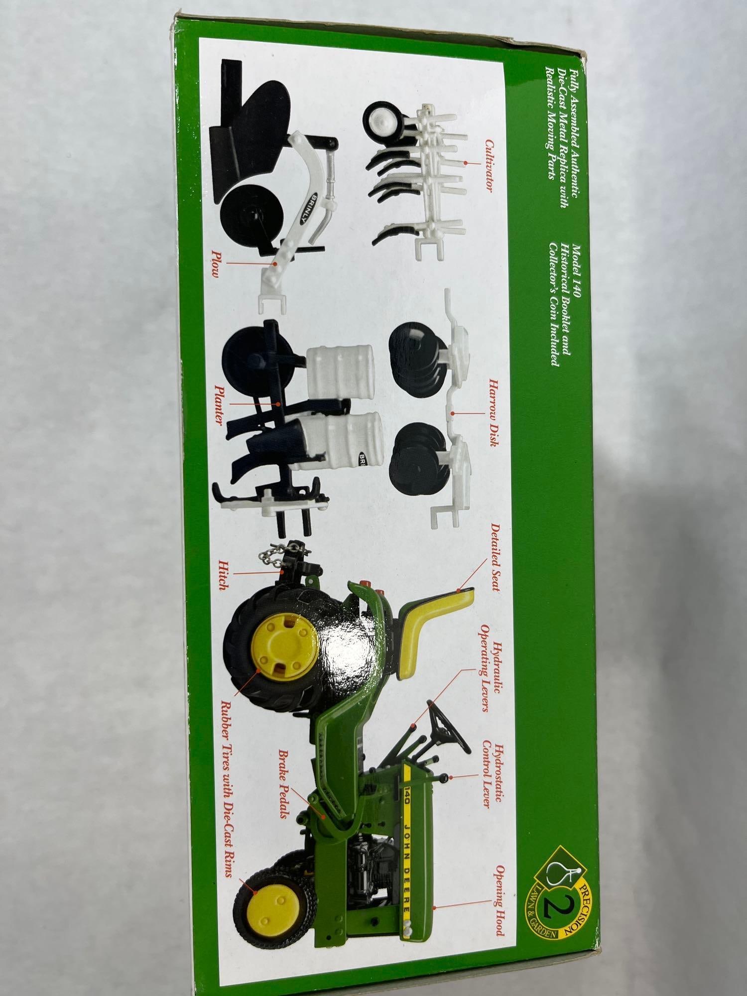 ERTL John Deere Precision Model 140 Tractor Set - 4