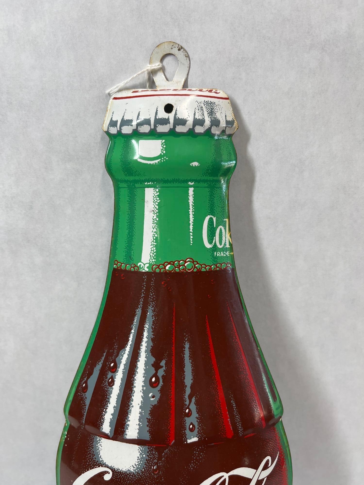 TCA Tru-Temp Coca-Cola Bottle-Shaped Thermometer - 3
